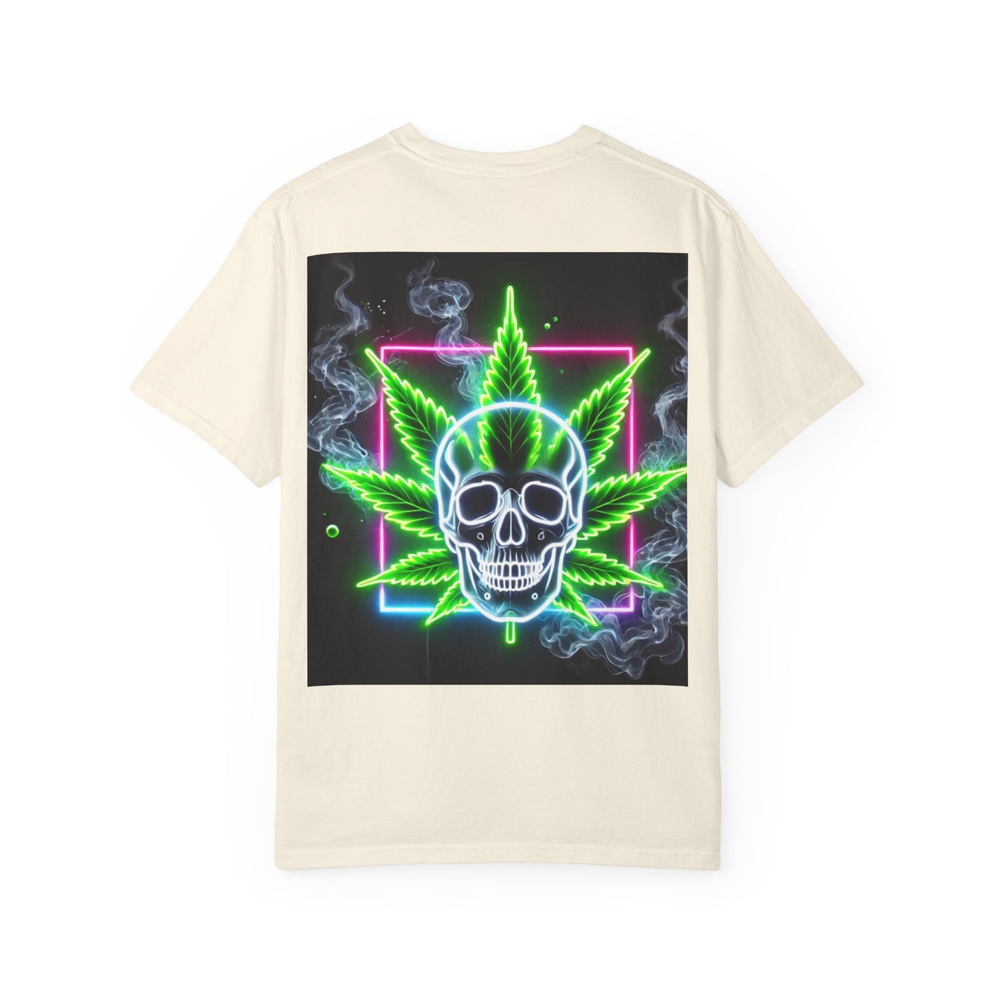 Colorful Psychedelic Cannabis Unisex T-Shirt, Perfect for Festivals, Beach Days, Casual Wear, 420 Celebrations, Gifts for Stoners
