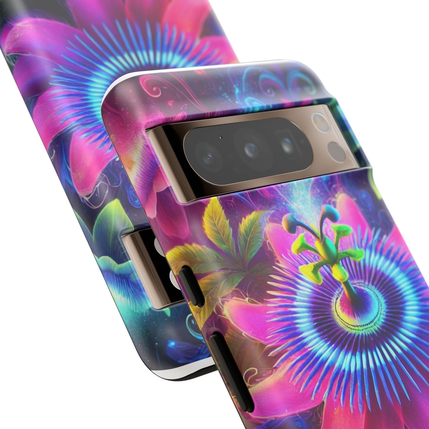 Vibrant Floral Phone Case - Tough Protection for Nature Lovers