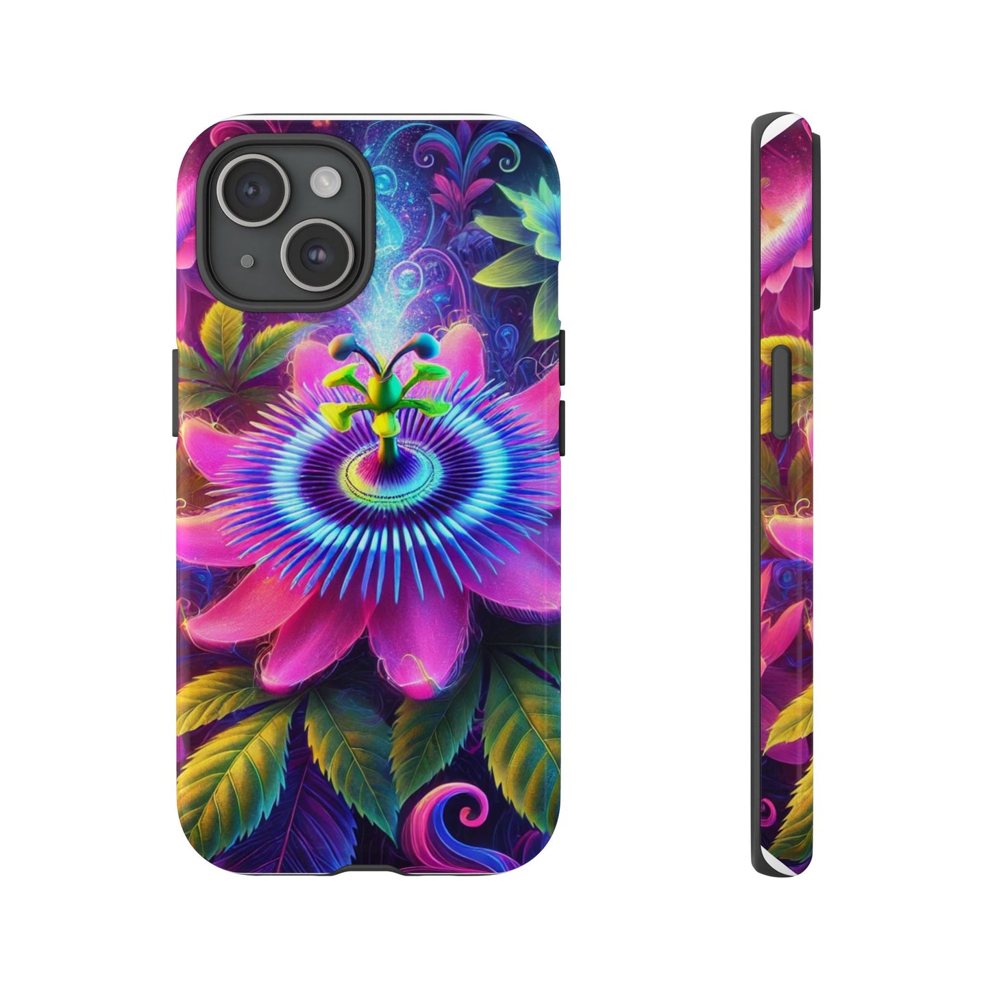 Vibrant Floral Phone Case - Tough Protection for Nature Lovers