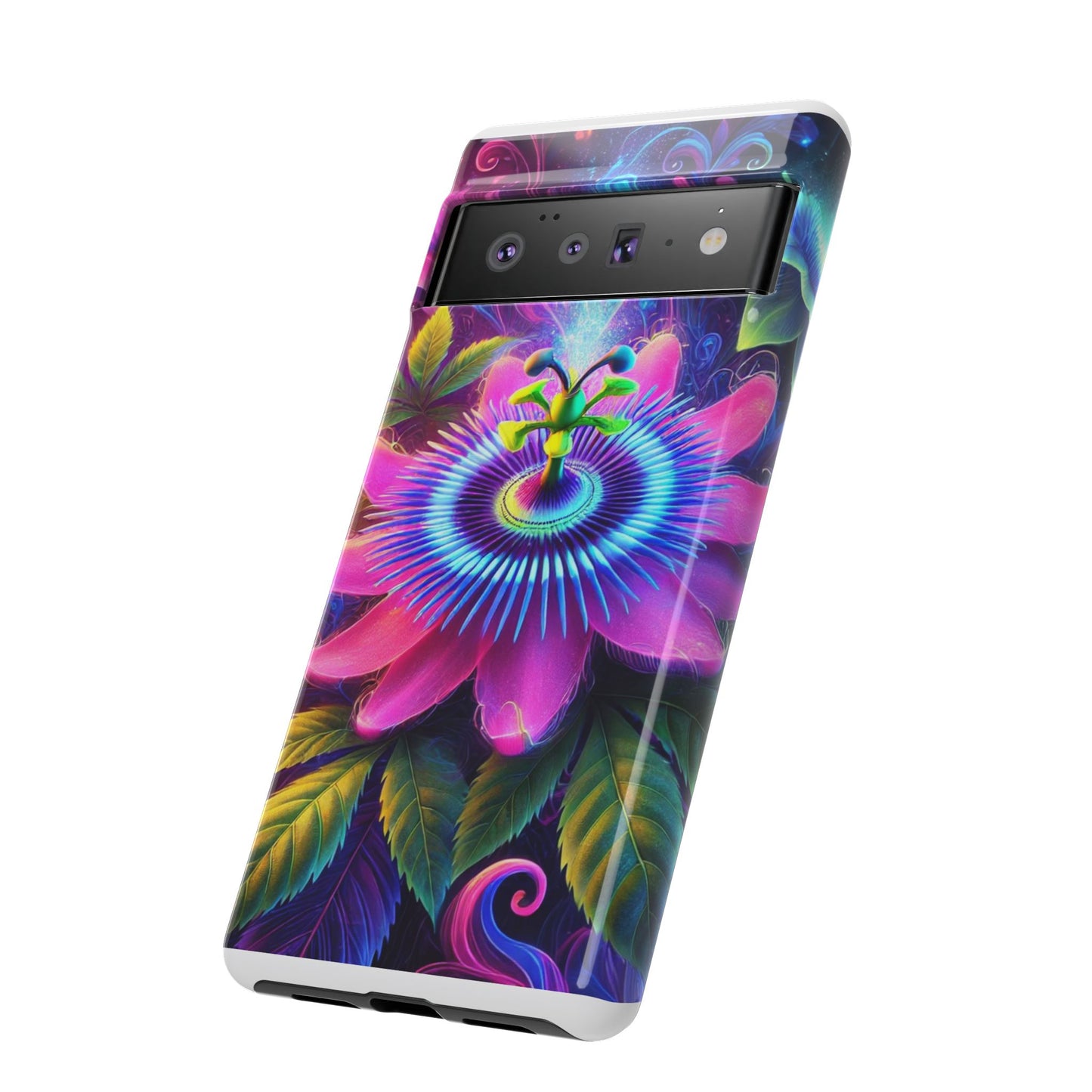Vibrant Floral Phone Case - Tough Protection for Nature Lovers