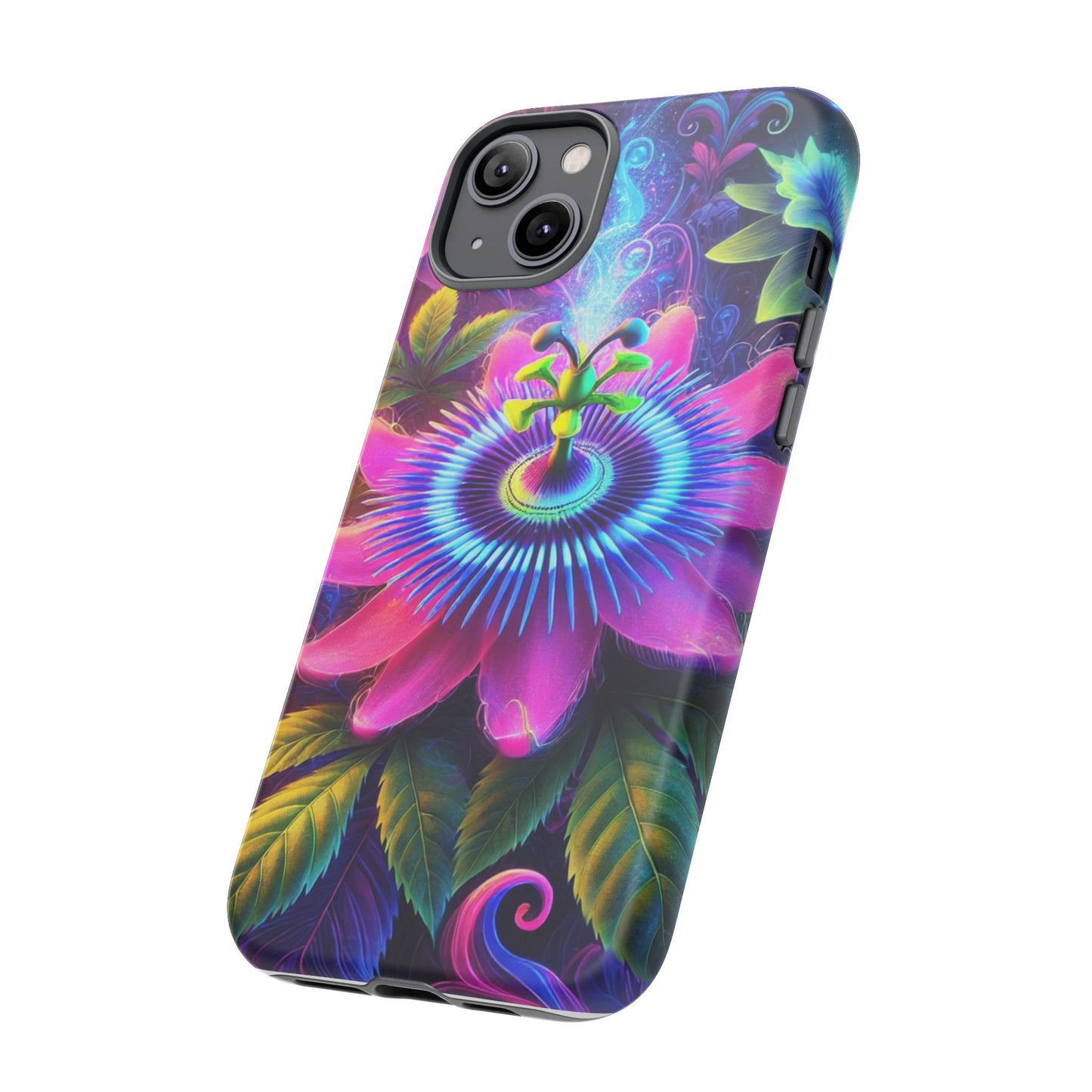 Vibrant Floral Phone Case - Tough Protection for Nature Lovers