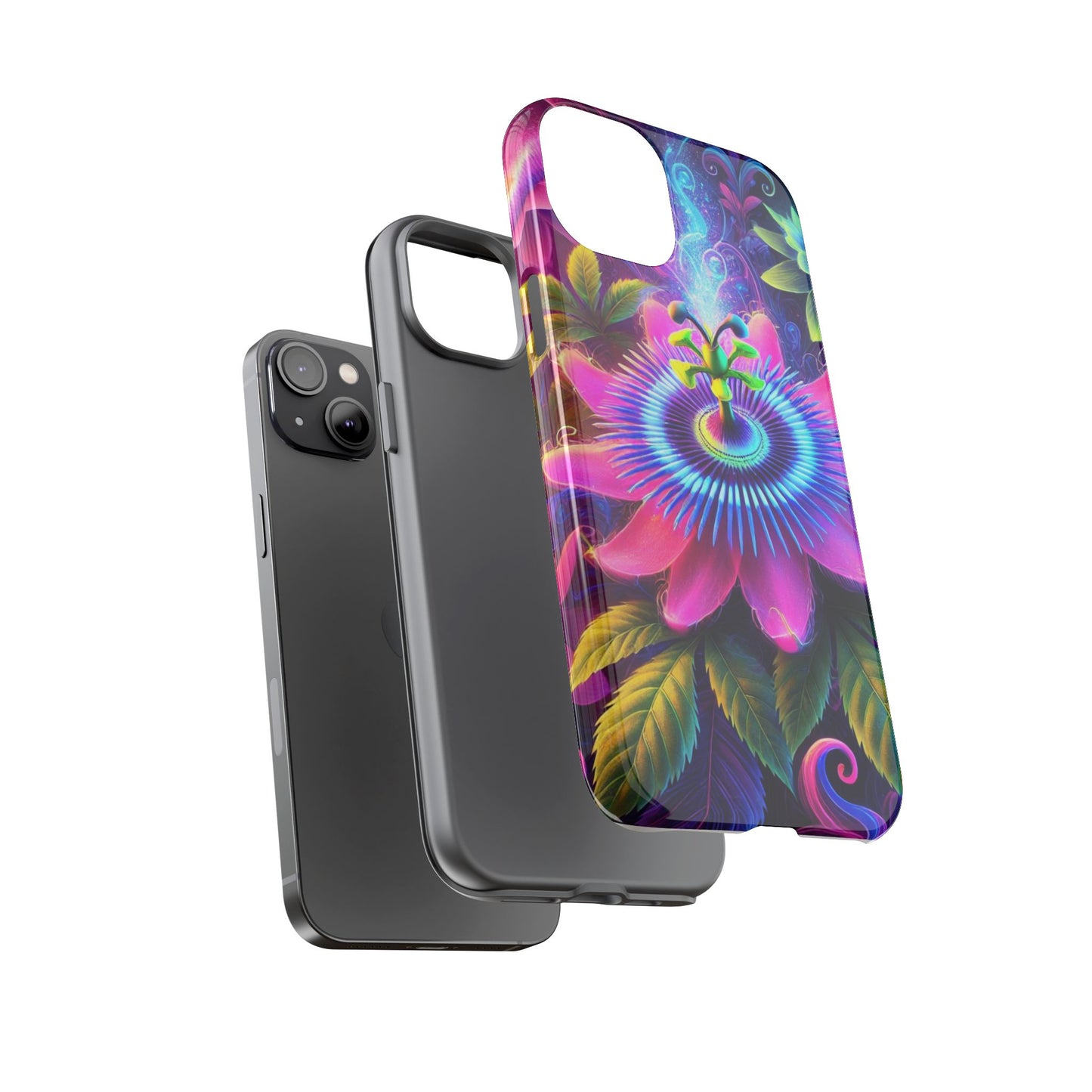 Vibrant Floral Phone Case - Tough Protection for Nature Lovers