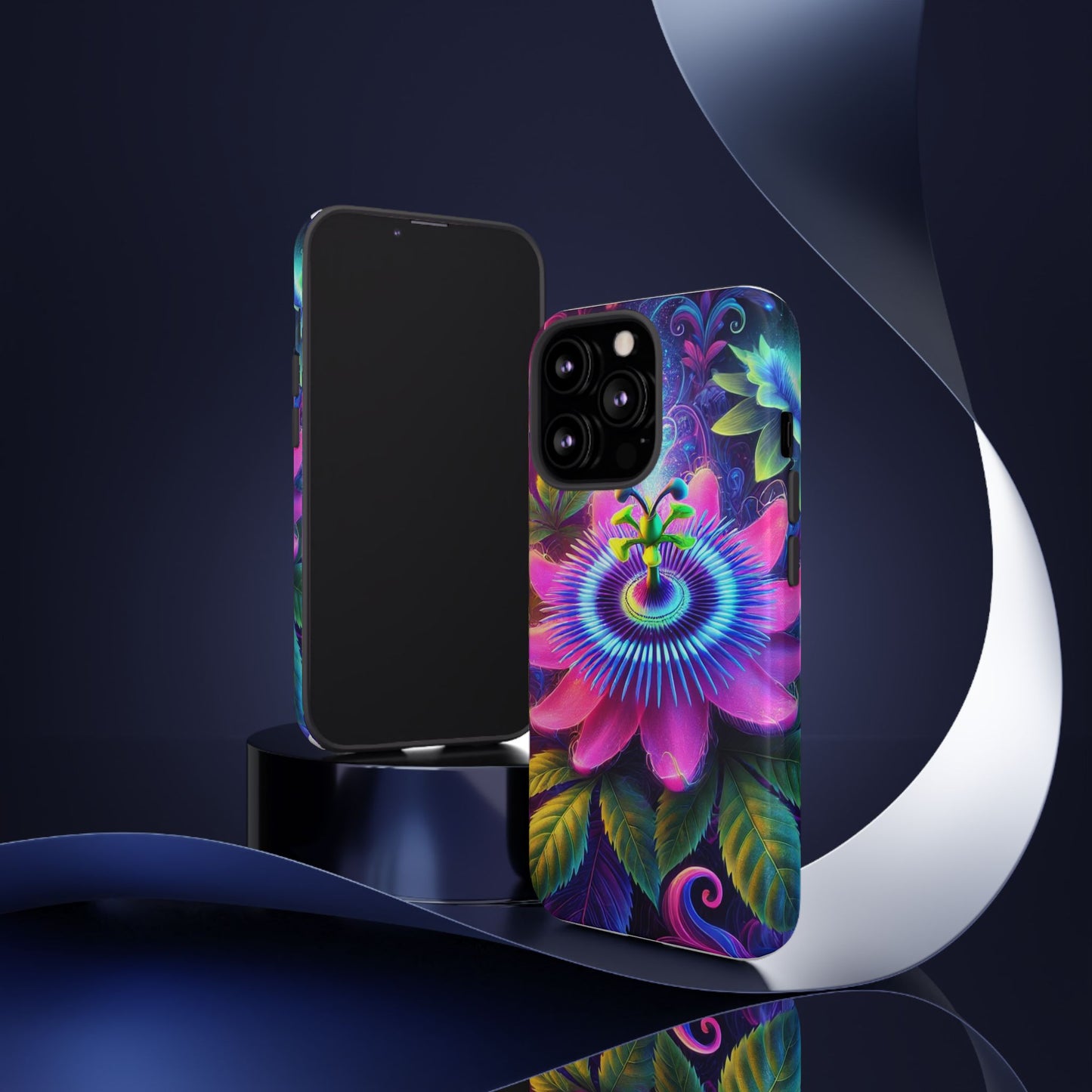 Vibrant Floral Phone Case - Tough Protection for Nature Lovers