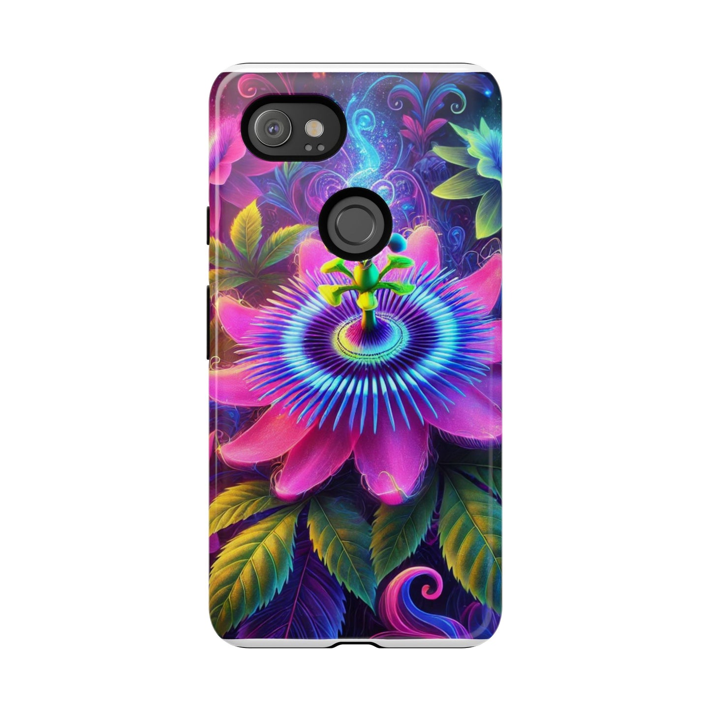 Vibrant Floral Phone Case - Tough Protection for Nature Lovers