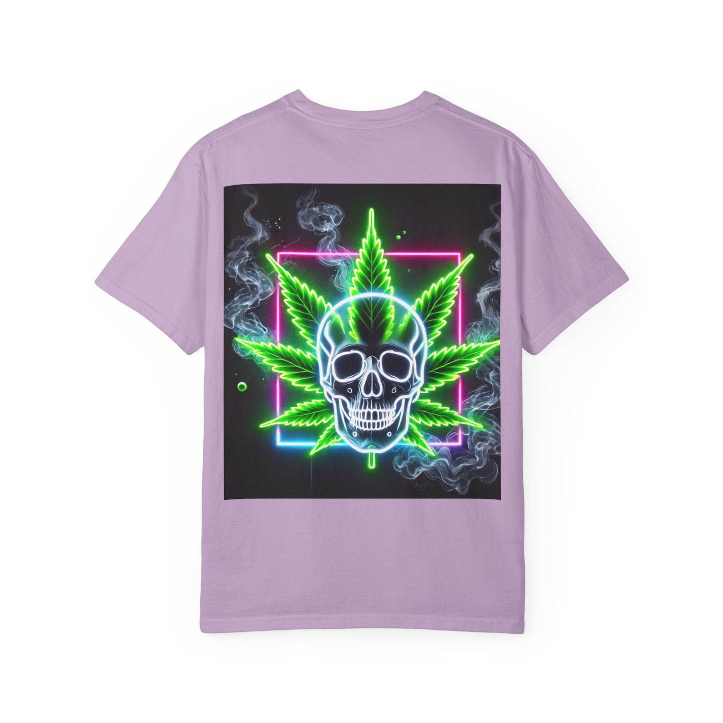 Colorful Psychedelic Cannabis Unisex T-Shirt, Perfect for Festivals, Beach Days, Casual Wear, 420 Celebrations, Gifts for Stoners