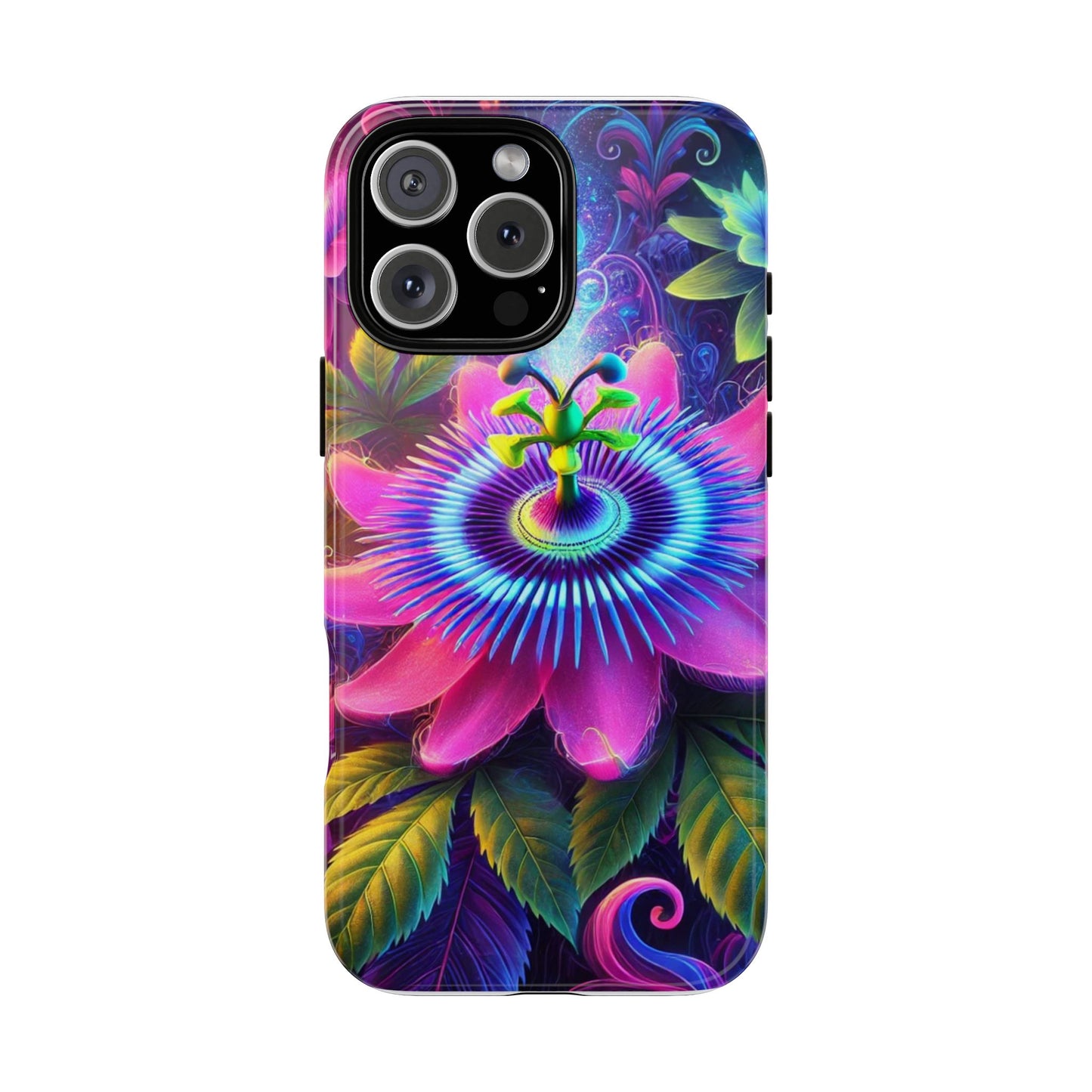 Vibrant Floral Phone Case - Tough Protection for Nature Lovers