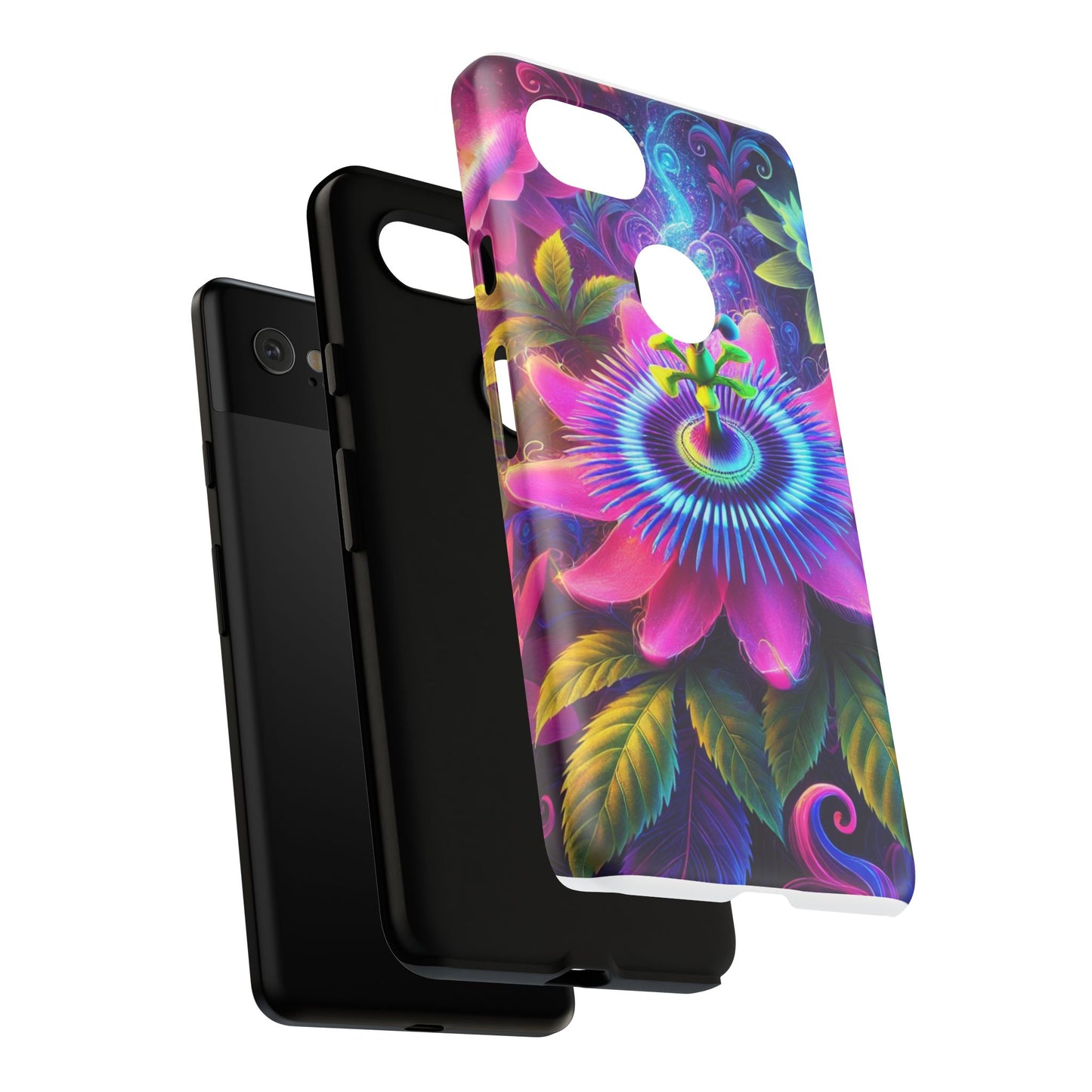 Vibrant Floral Phone Case - Tough Protection for Nature Lovers