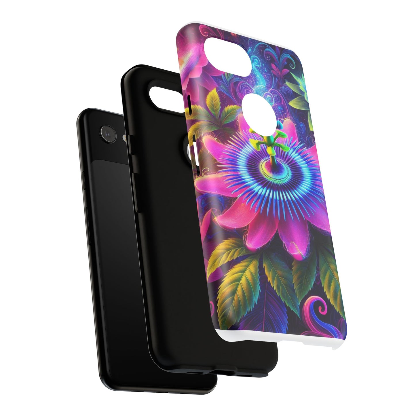 Vibrant Floral Phone Case - Tough Protection for Nature Lovers