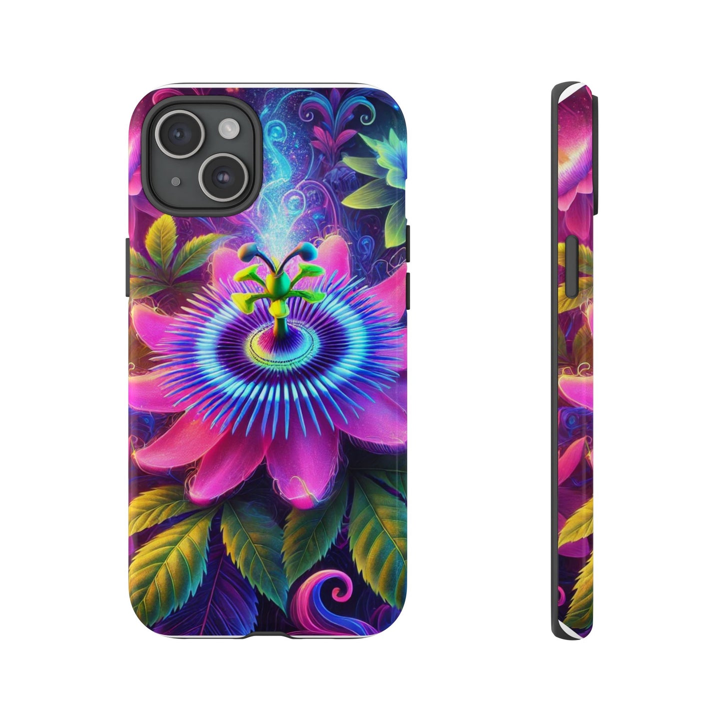 Vibrant Floral Phone Case - Tough Protection for Nature Lovers