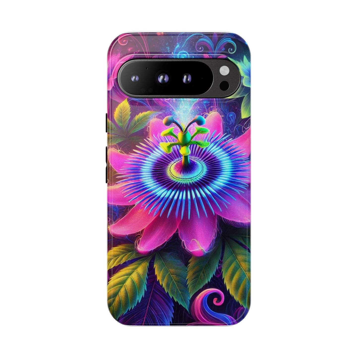 Vibrant Floral Phone Case - Tough Protection for Nature Lovers