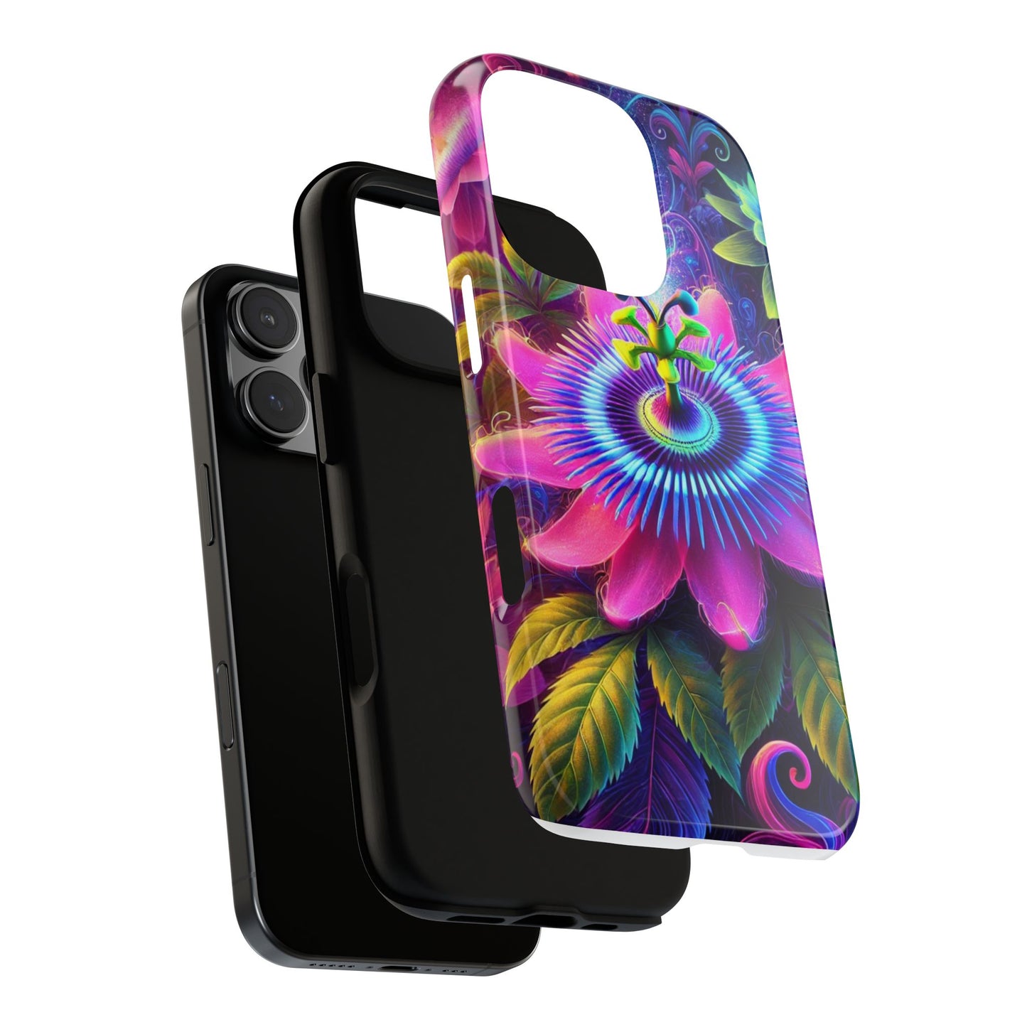 Vibrant Floral Phone Case - Tough Protection for Nature Lovers