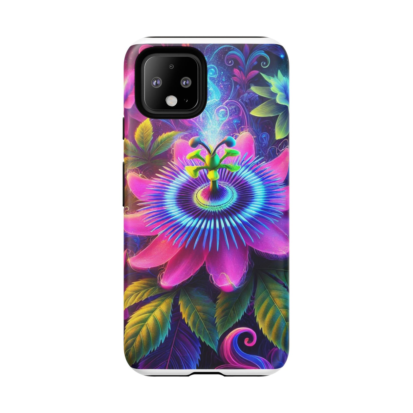 Vibrant Floral Phone Case - Tough Protection for Nature Lovers