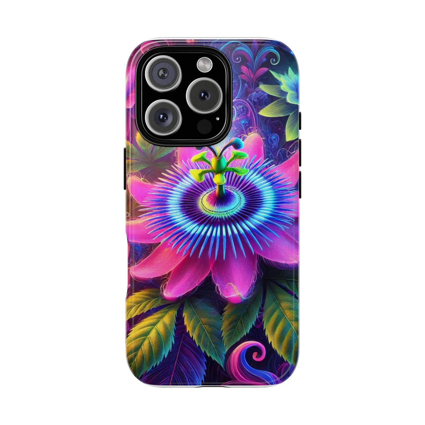 Vibrant Floral Phone Case - Tough Protection for Nature Lovers