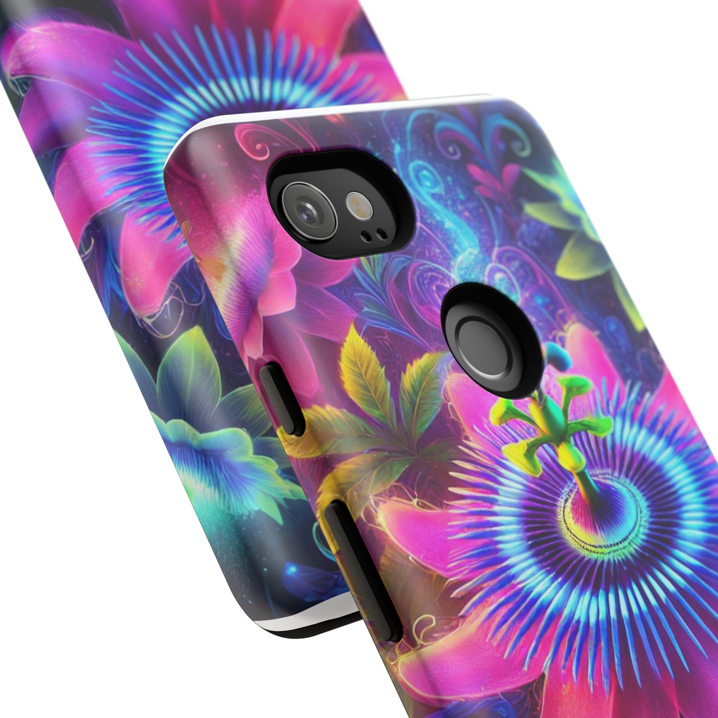 Vibrant Floral Phone Case - Tough Protection for Nature Lovers