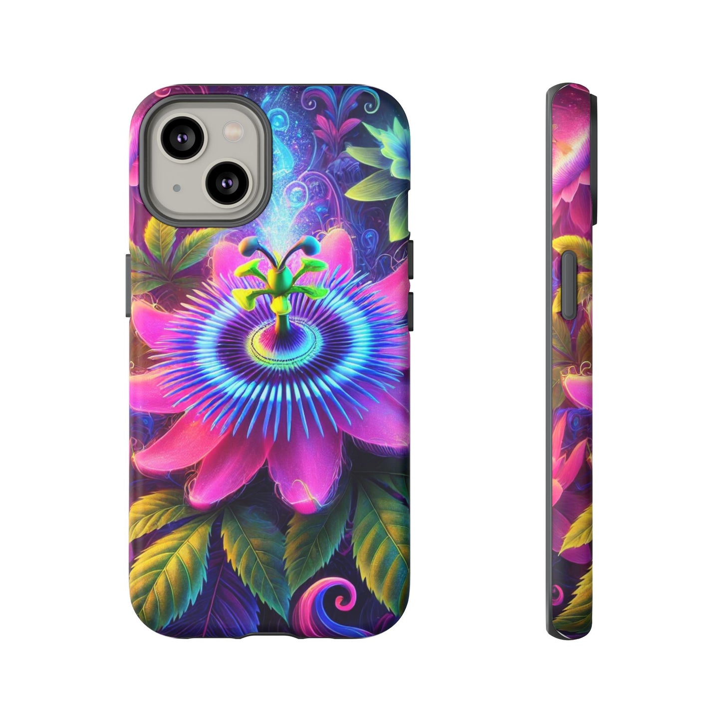 Vibrant Floral Phone Case - Tough Protection for Nature Lovers
