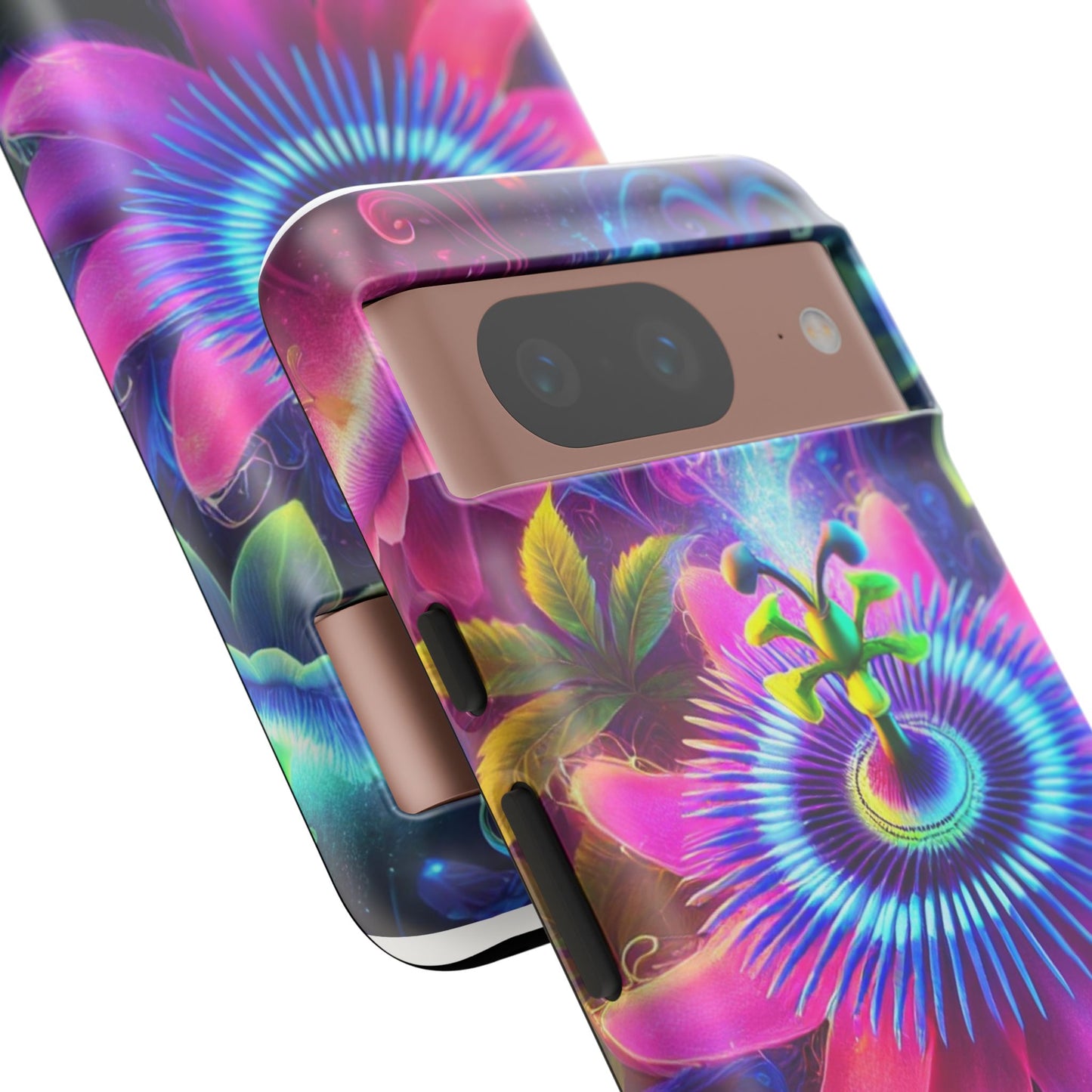 Vibrant Floral Phone Case - Tough Protection for Nature Lovers