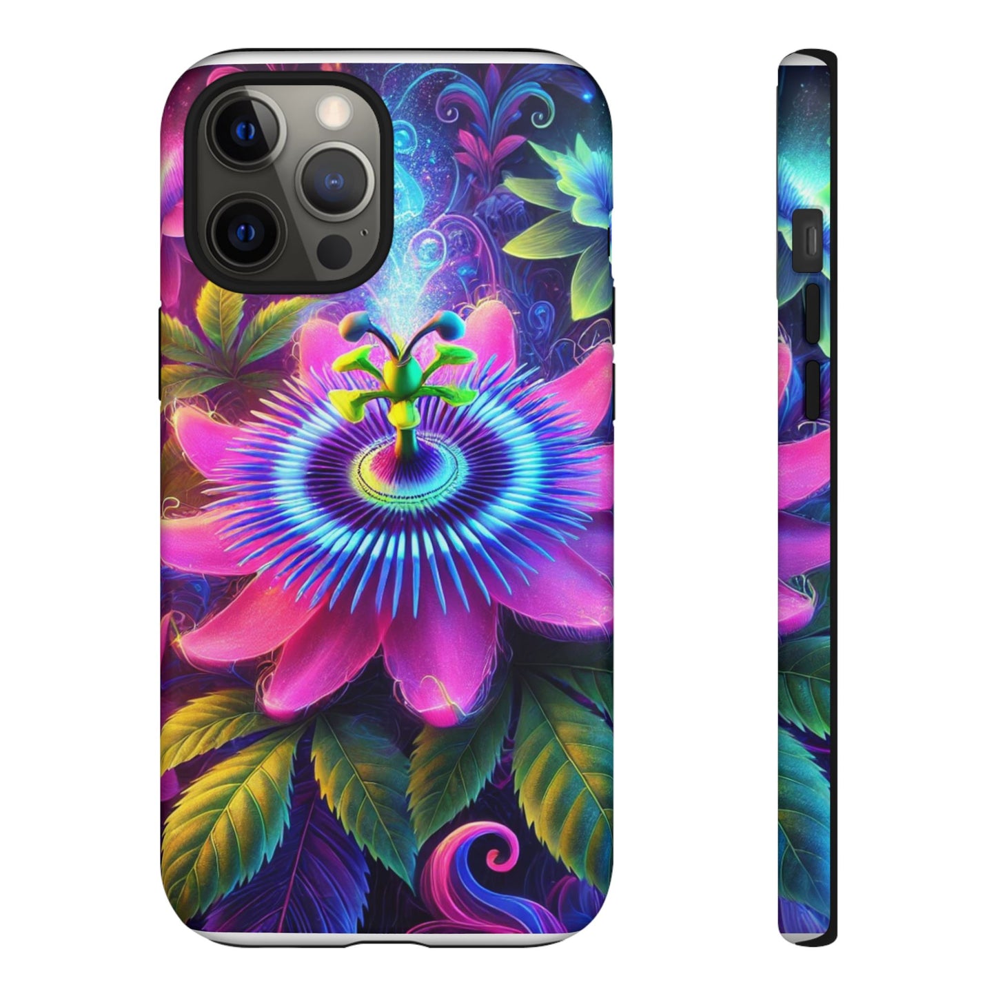 Vibrant Floral Phone Case - Tough Protection for Nature Lovers