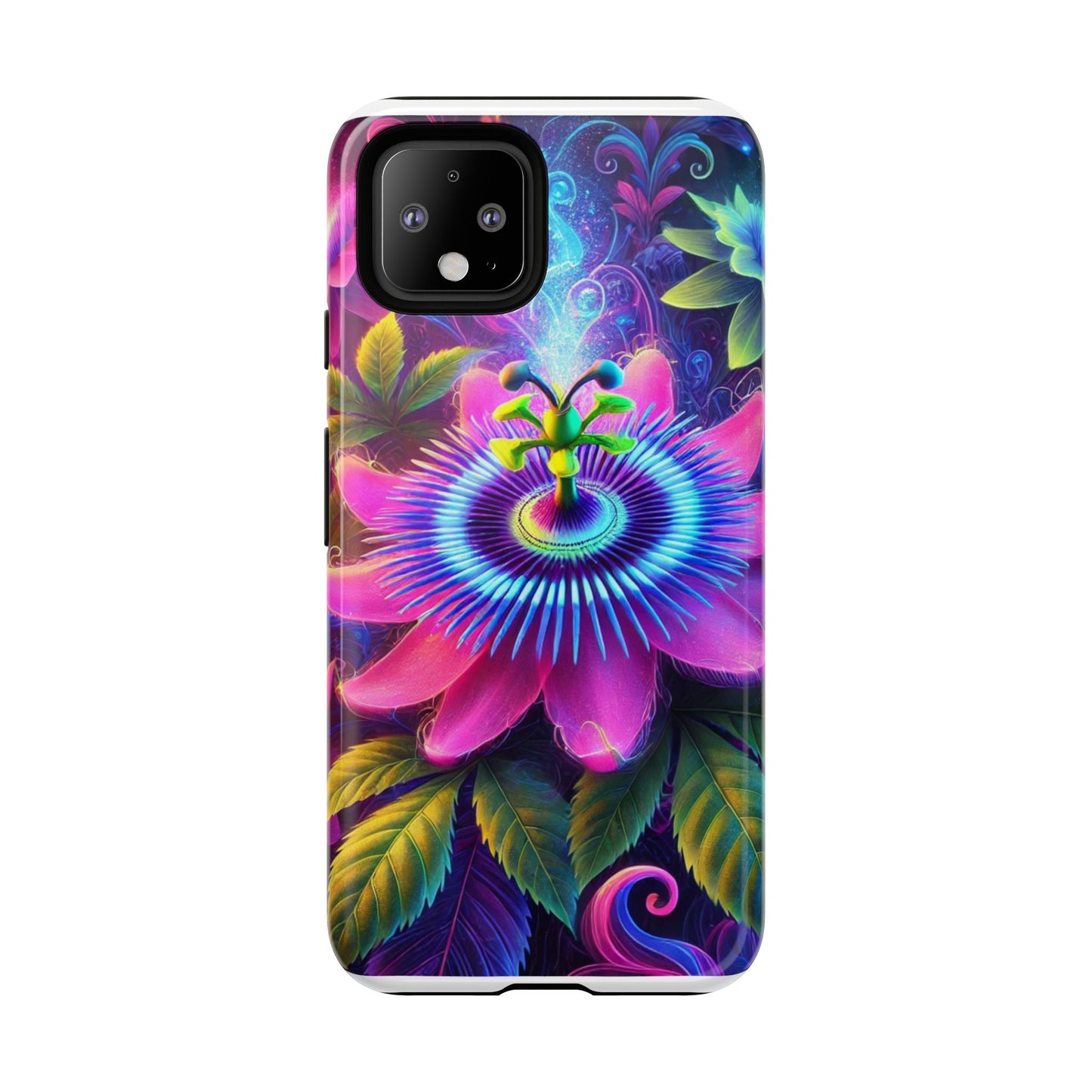 Vibrant Floral Phone Case - Tough Protection for Nature Lovers