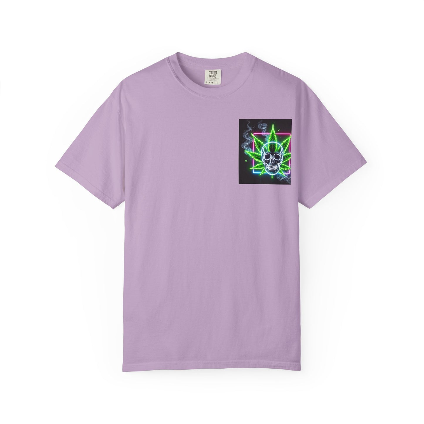 Colorful Psychedelic Cannabis Unisex T-Shirt, Perfect for Festivals, Beach Days, Casual Wear, 420 Celebrations, Gifts for Stoners