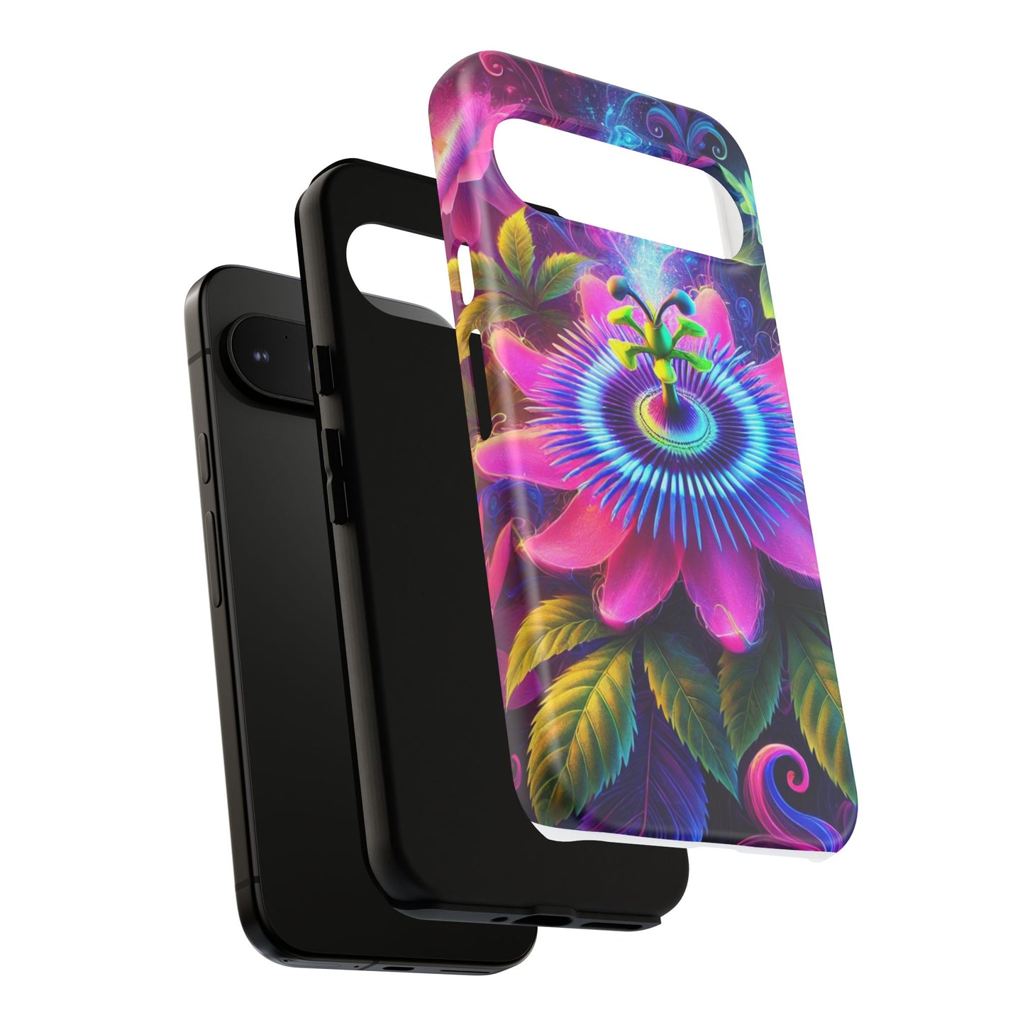 Vibrant Floral Phone Case - Tough Protection for Nature Lovers