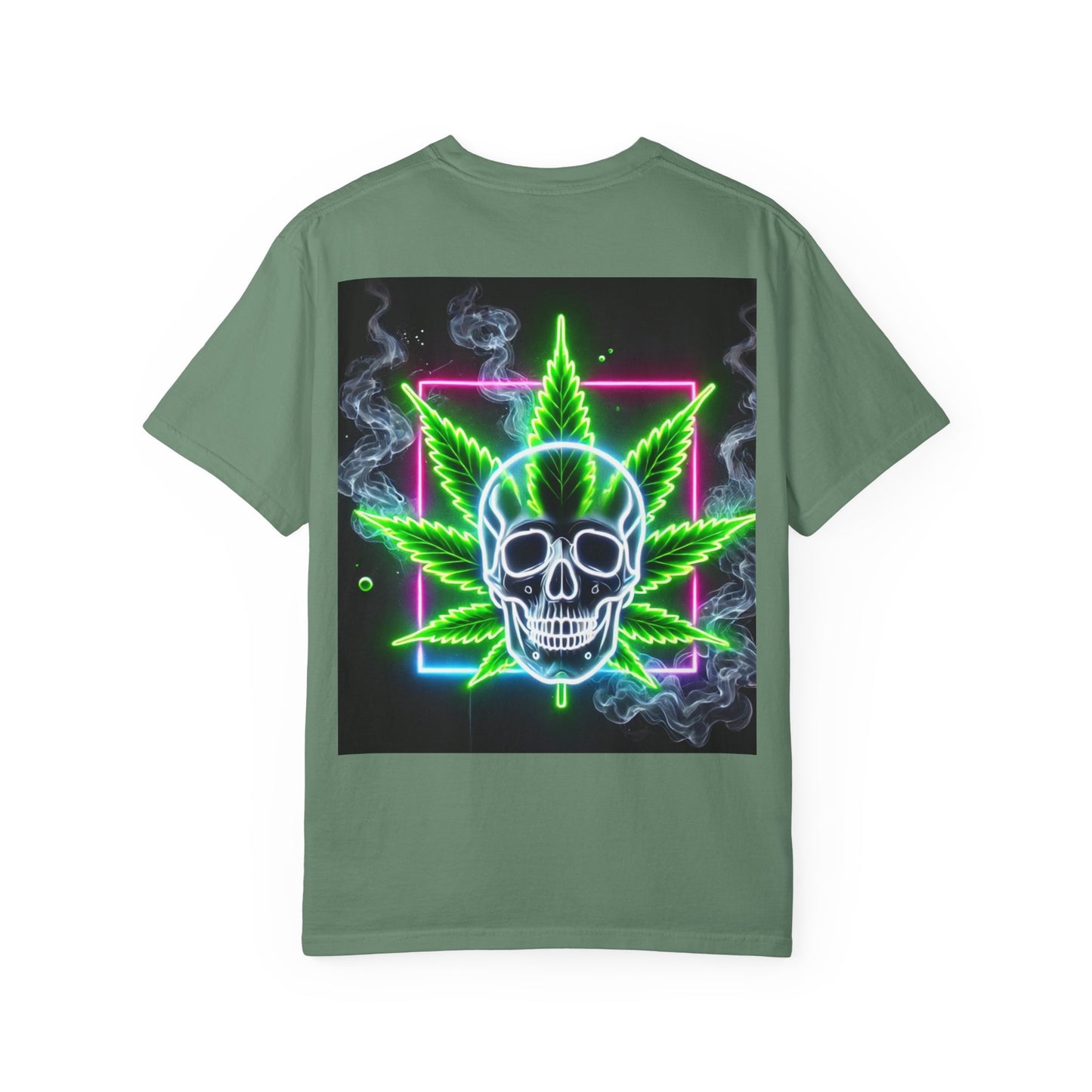 Colorful Psychedelic Cannabis Unisex T-Shirt, Perfect for Festivals, Beach Days, Casual Wear, 420 Celebrations, Gifts for Stoners