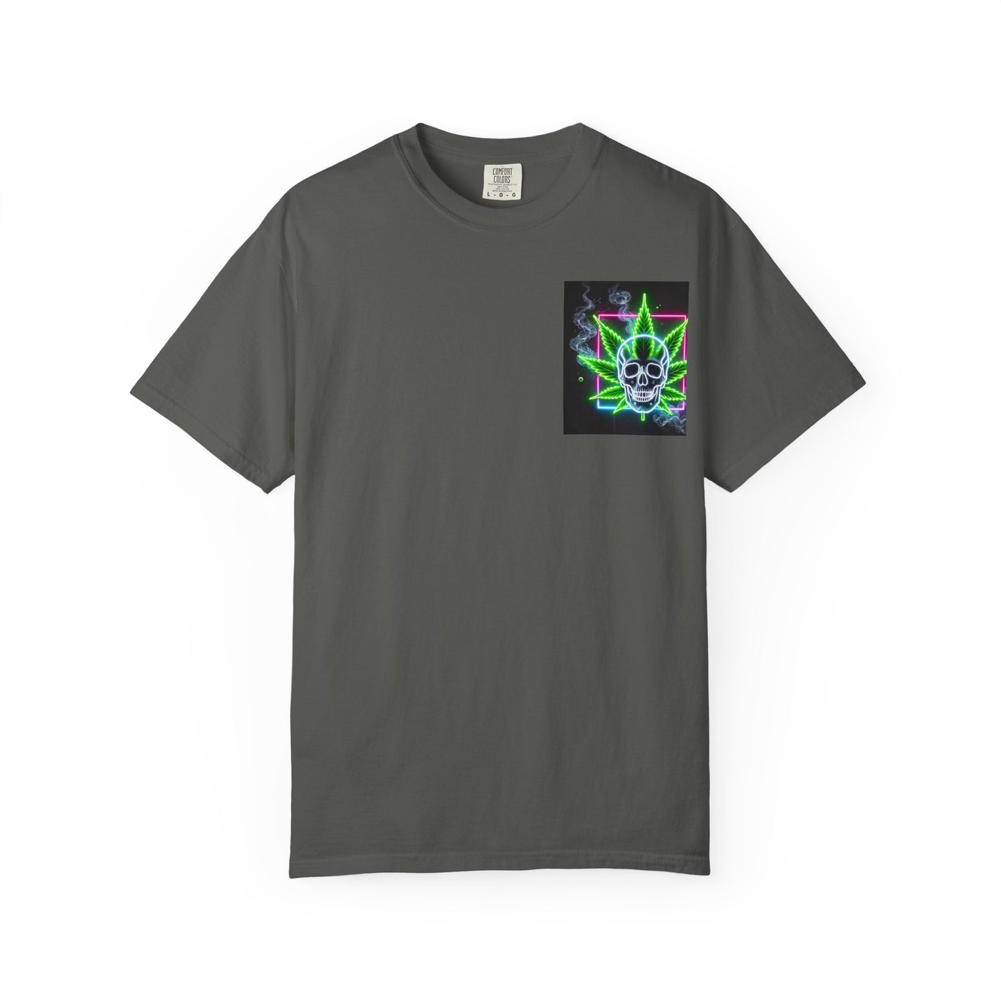 Colorful Psychedelic Cannabis Unisex T-Shirt, Perfect for Festivals, Beach Days, Casual Wear, 420 Celebrations, Gifts for Stoners