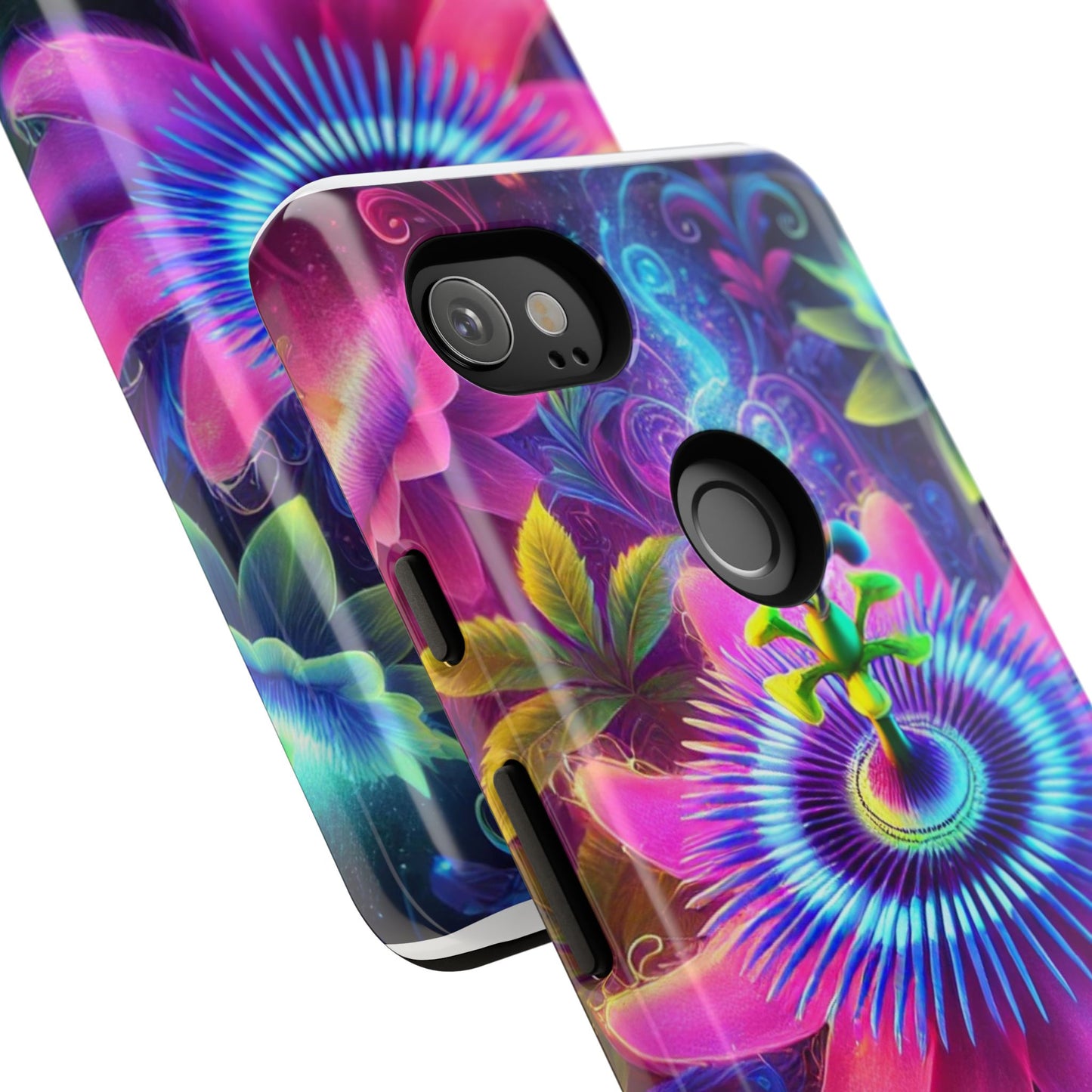 Vibrant Floral Phone Case - Tough Protection for Nature Lovers