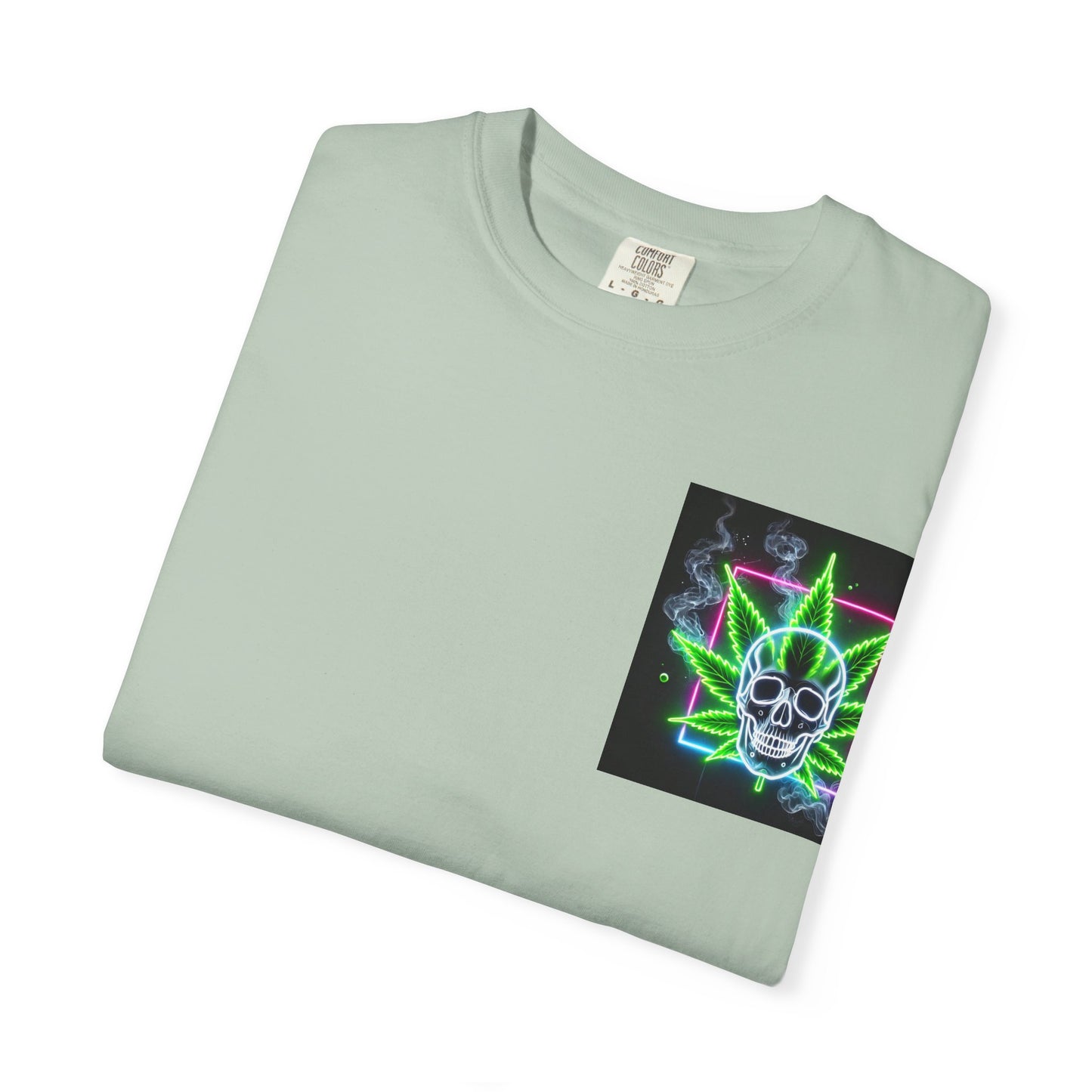 Colorful Psychedelic Cannabis Unisex T-Shirt, Perfect for Festivals, Beach Days, Casual Wear, 420 Celebrations, Gifts for Stoners
