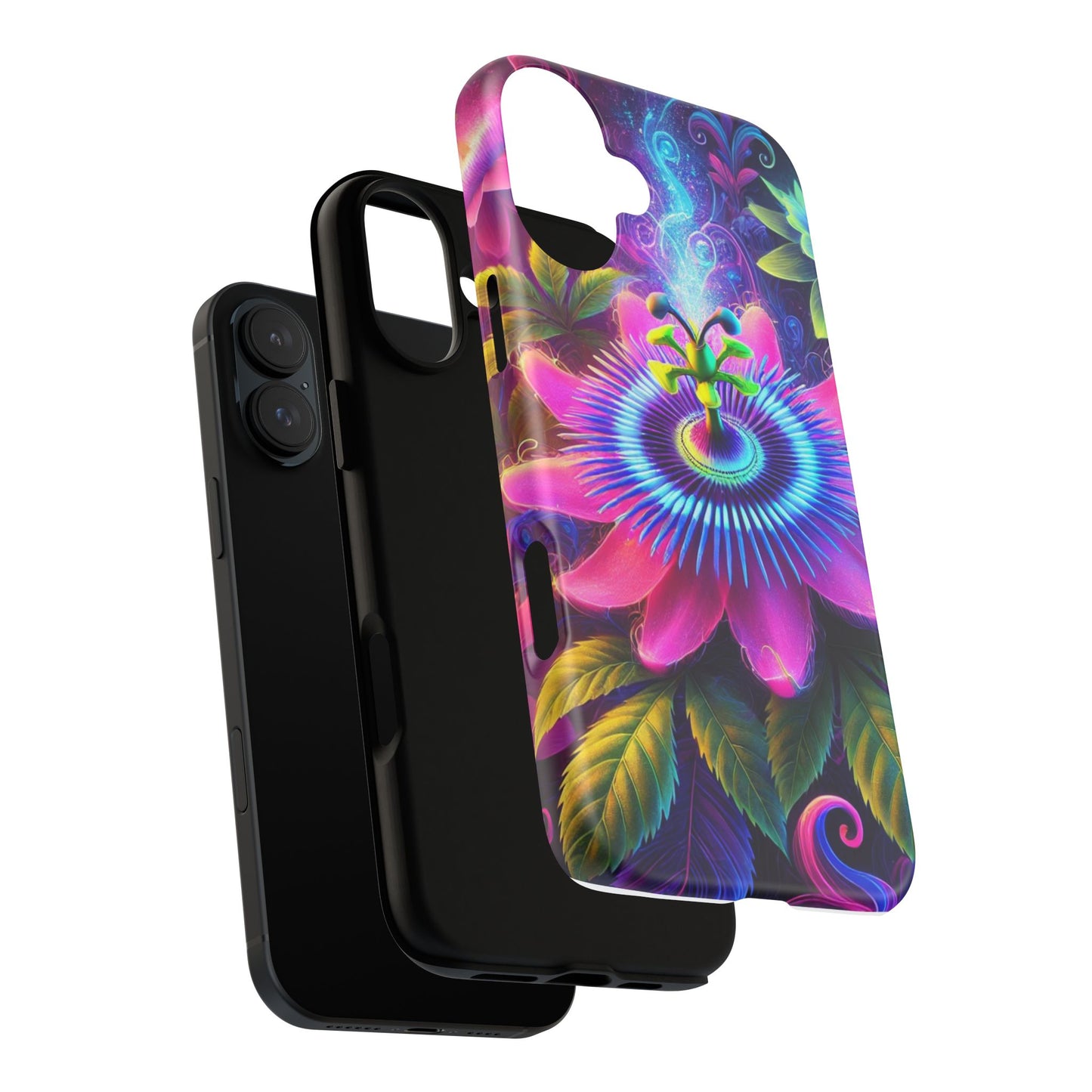 Vibrant Floral Phone Case - Tough Protection for Nature Lovers