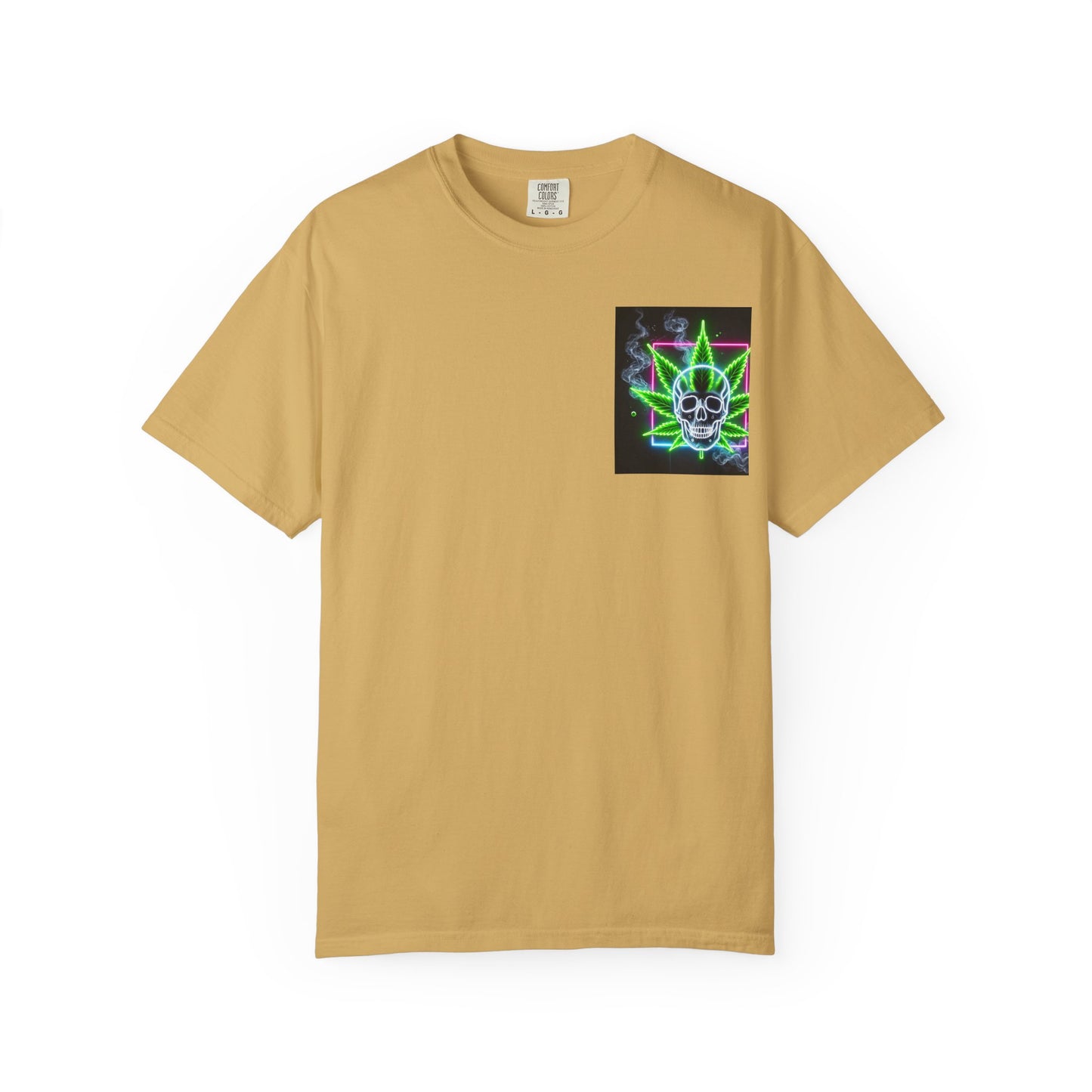 Colorful Psychedelic Cannabis Unisex T-Shirt, Perfect for Festivals, Beach Days, Casual Wear, 420 Celebrations, Gifts for Stoners