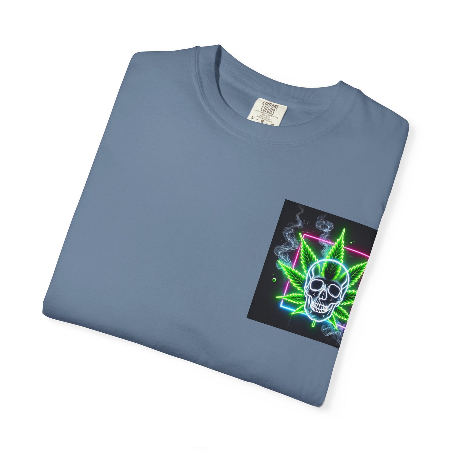 Colorful Psychedelic Cannabis Unisex T-Shirt, Perfect for Festivals, Beach Days, Casual Wear, 420 Celebrations, Gifts for Stoners
