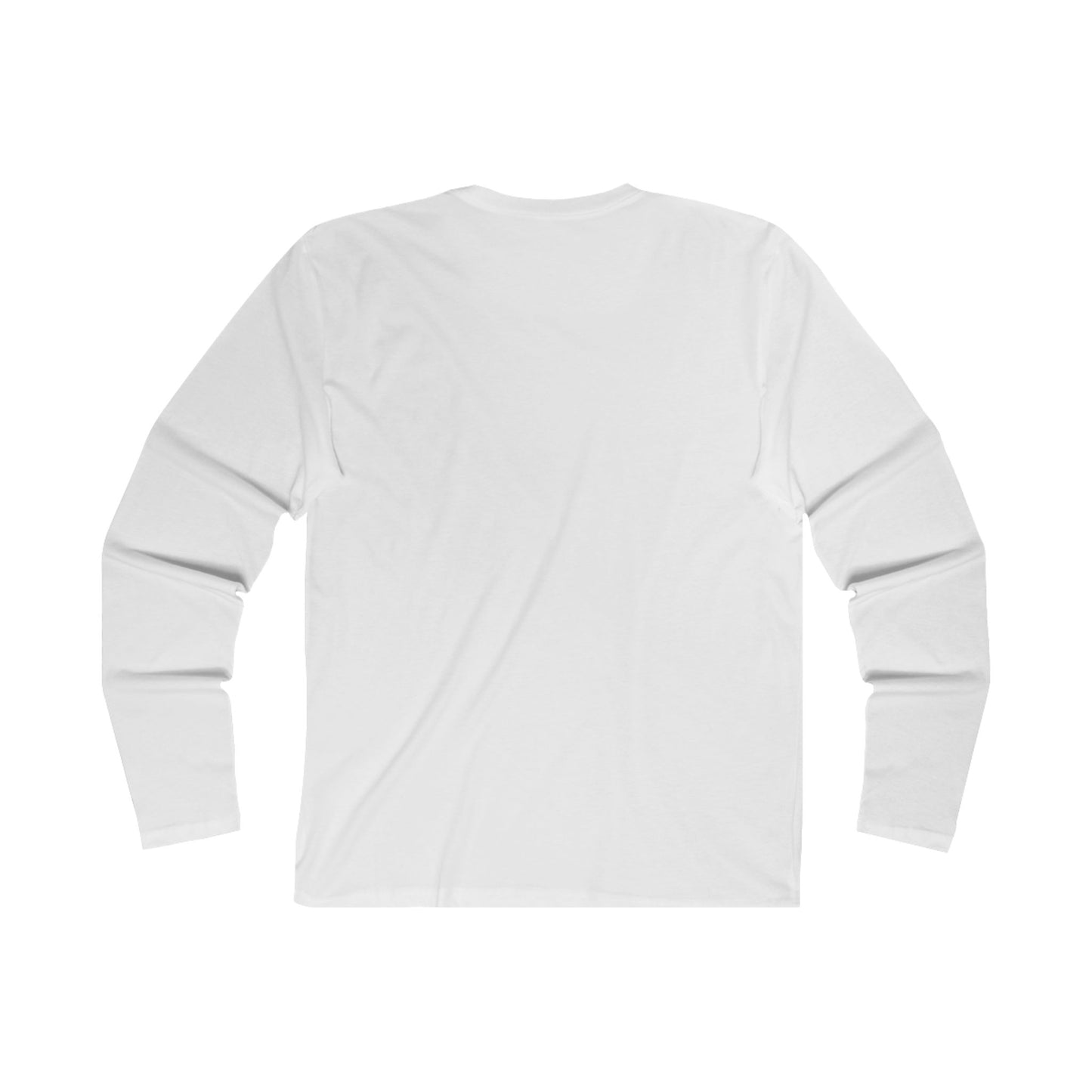 Colorful Psychedelic Leaf Long Sleeve Crew Tee for Nature Lovers