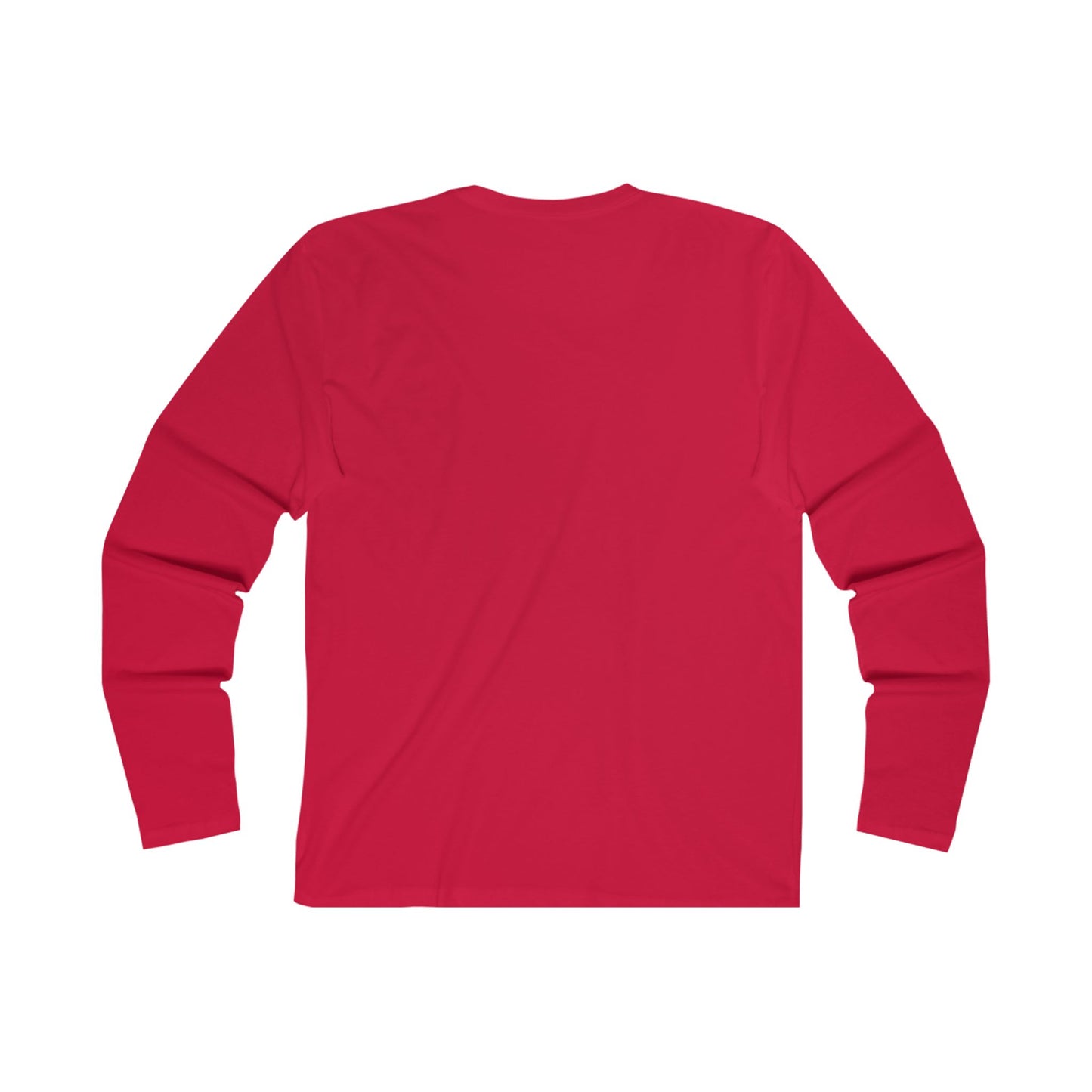 Colorful Psychedelic Leaf Long Sleeve Crew Tee for Nature Lovers