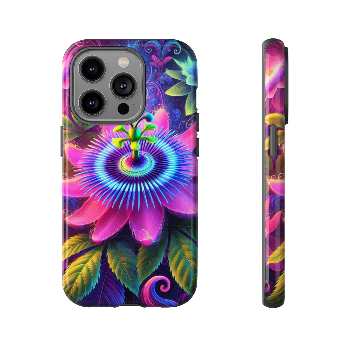 Vibrant Floral Phone Case - Tough Protection for Nature Lovers