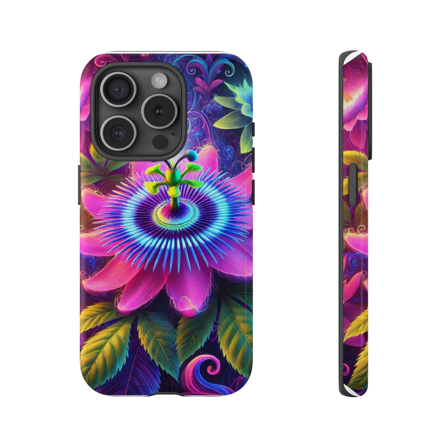 Vibrant Floral Phone Case - Tough Protection for Nature Lovers