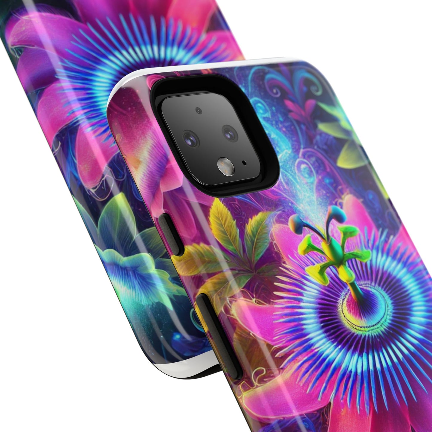 Vibrant Floral Phone Case - Tough Protection for Nature Lovers