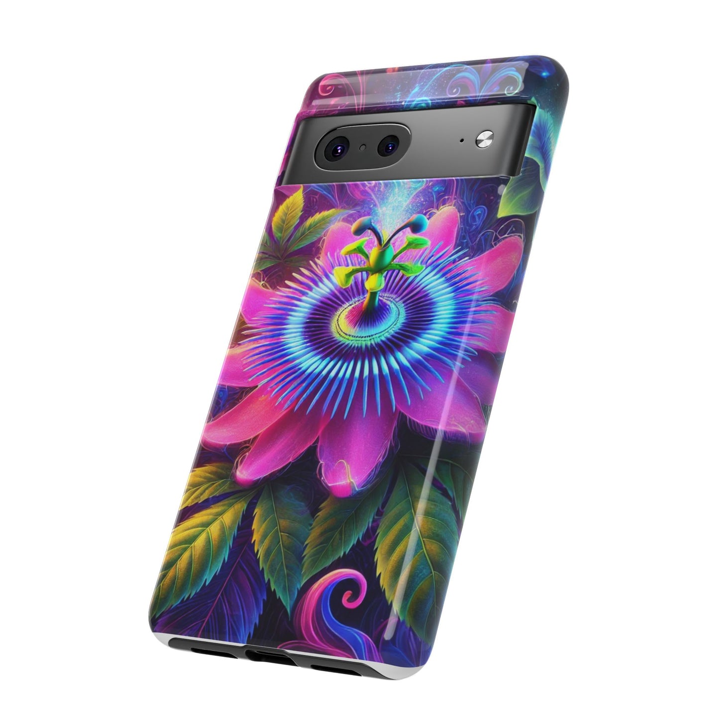 Vibrant Floral Phone Case - Tough Protection for Nature Lovers