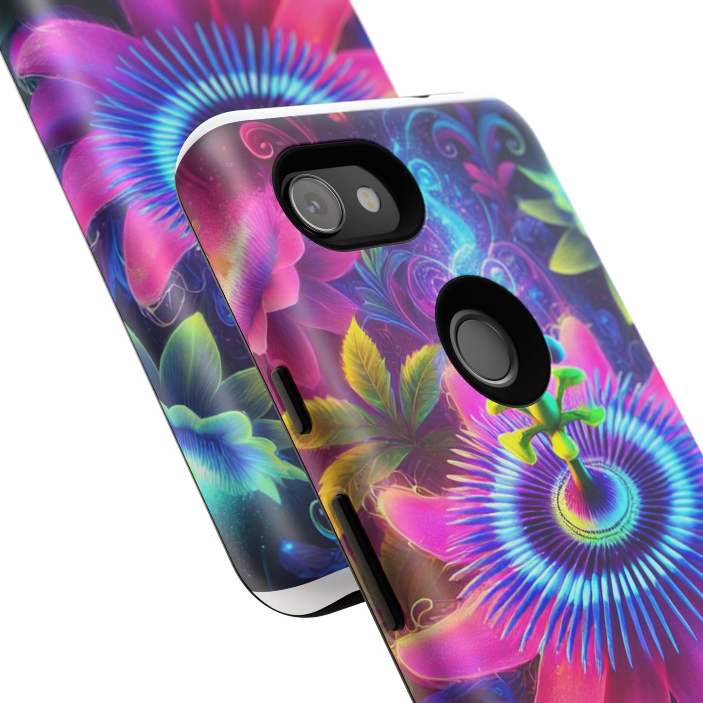 Vibrant Floral Phone Case - Tough Protection for Nature Lovers