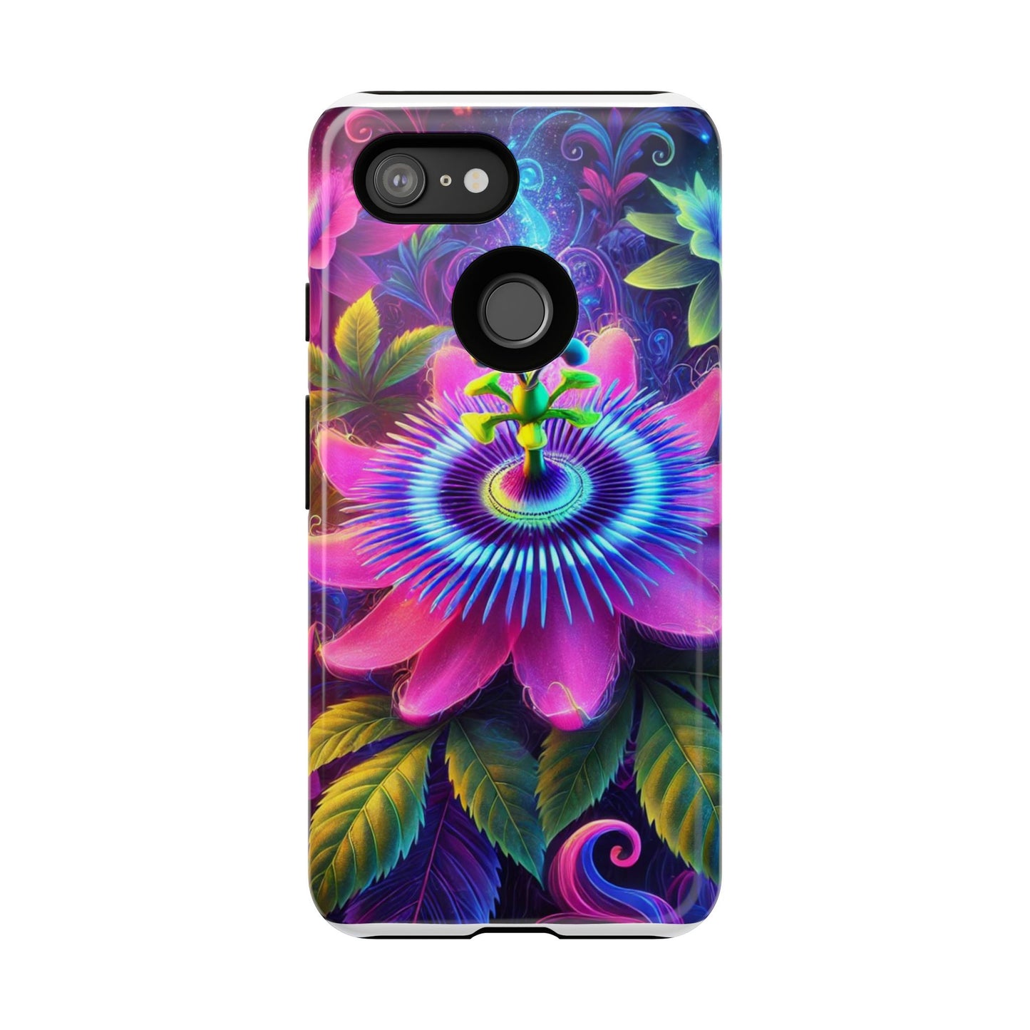 Vibrant Floral Phone Case - Tough Protection for Nature Lovers