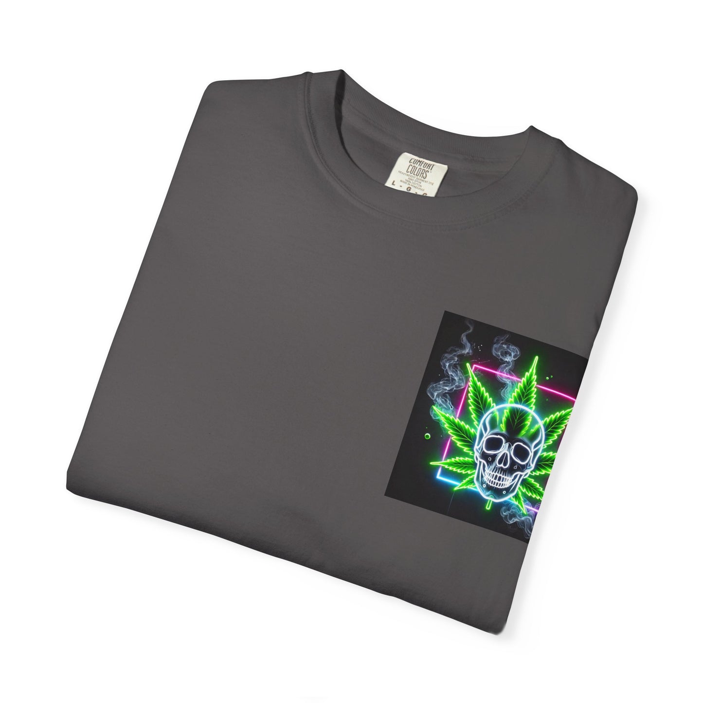 Colorful Psychedelic Cannabis Unisex T-Shirt, Perfect for Festivals, Beach Days, Casual Wear, 420 Celebrations, Gifts for Stoners