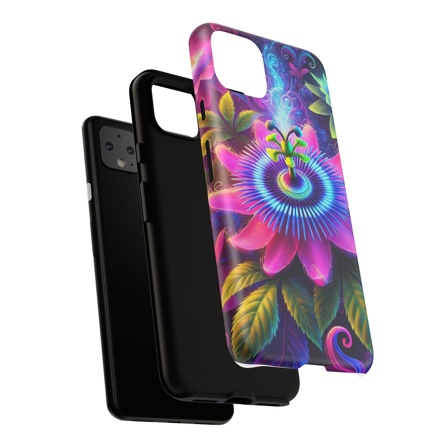 Vibrant Floral Phone Case - Tough Protection for Nature Lovers