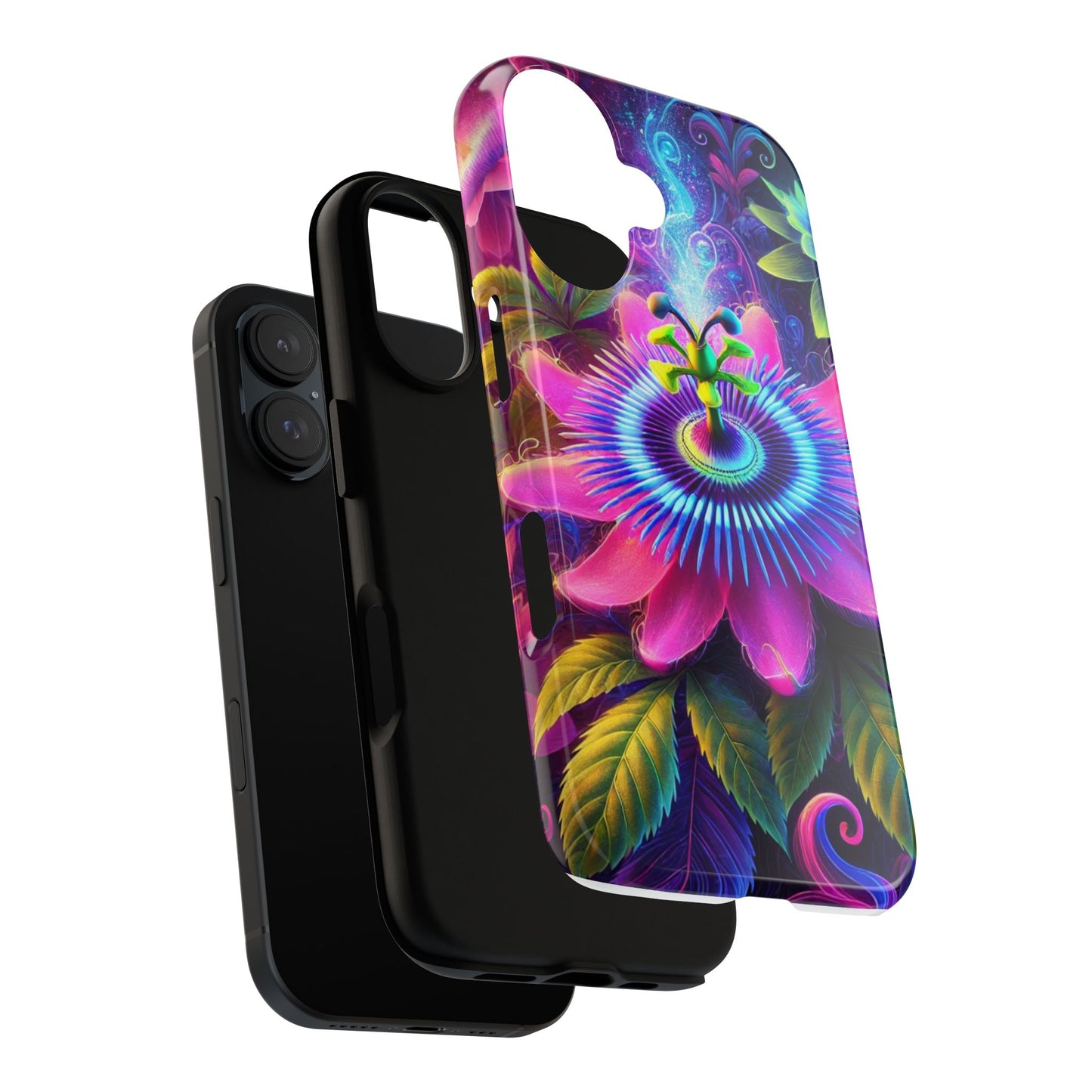 Vibrant Floral Phone Case - Tough Protection for Nature Lovers
