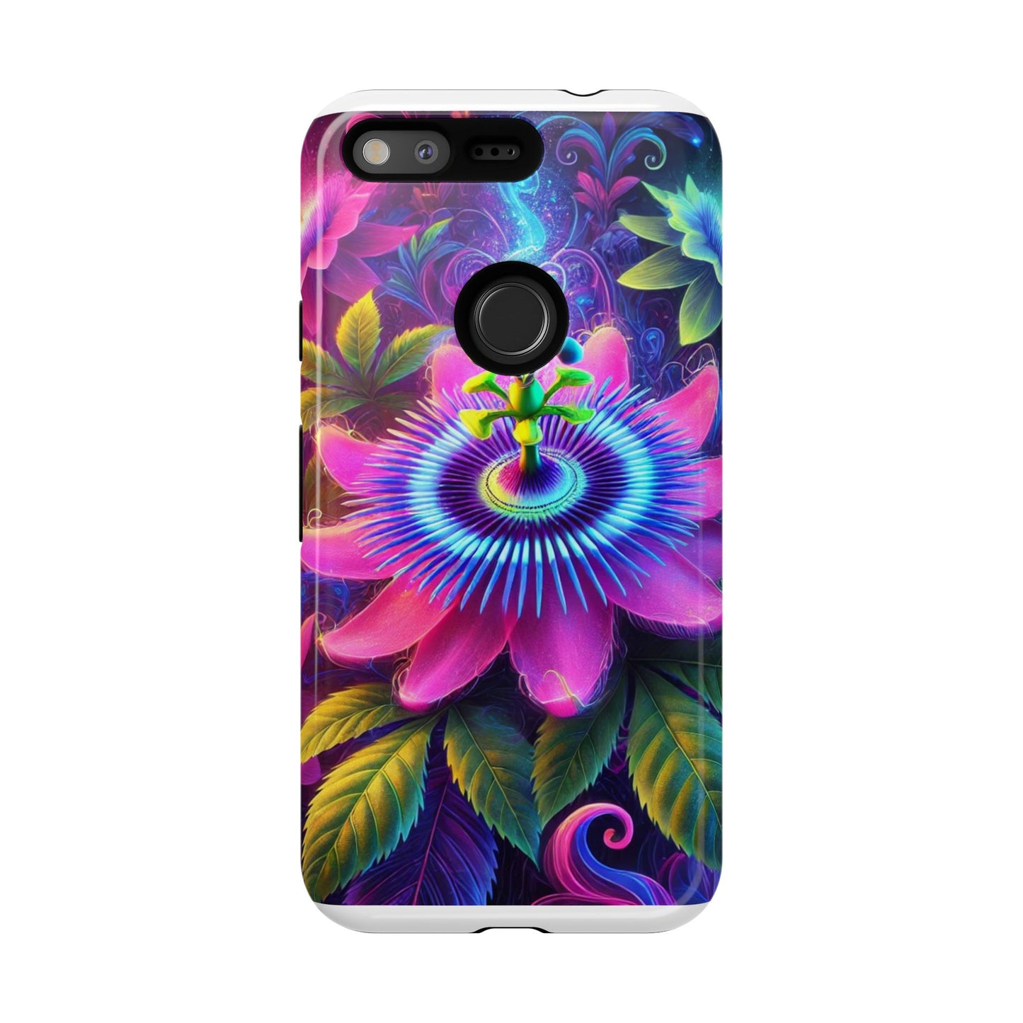 Vibrant Floral Phone Case - Tough Protection for Nature Lovers
