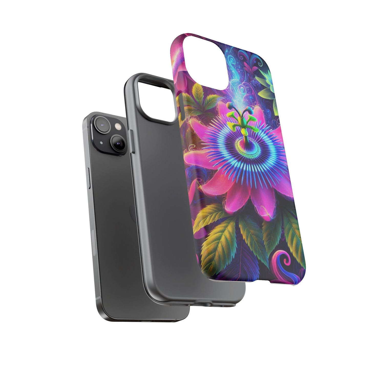 Vibrant Floral Phone Case - Tough Protection for Nature Lovers