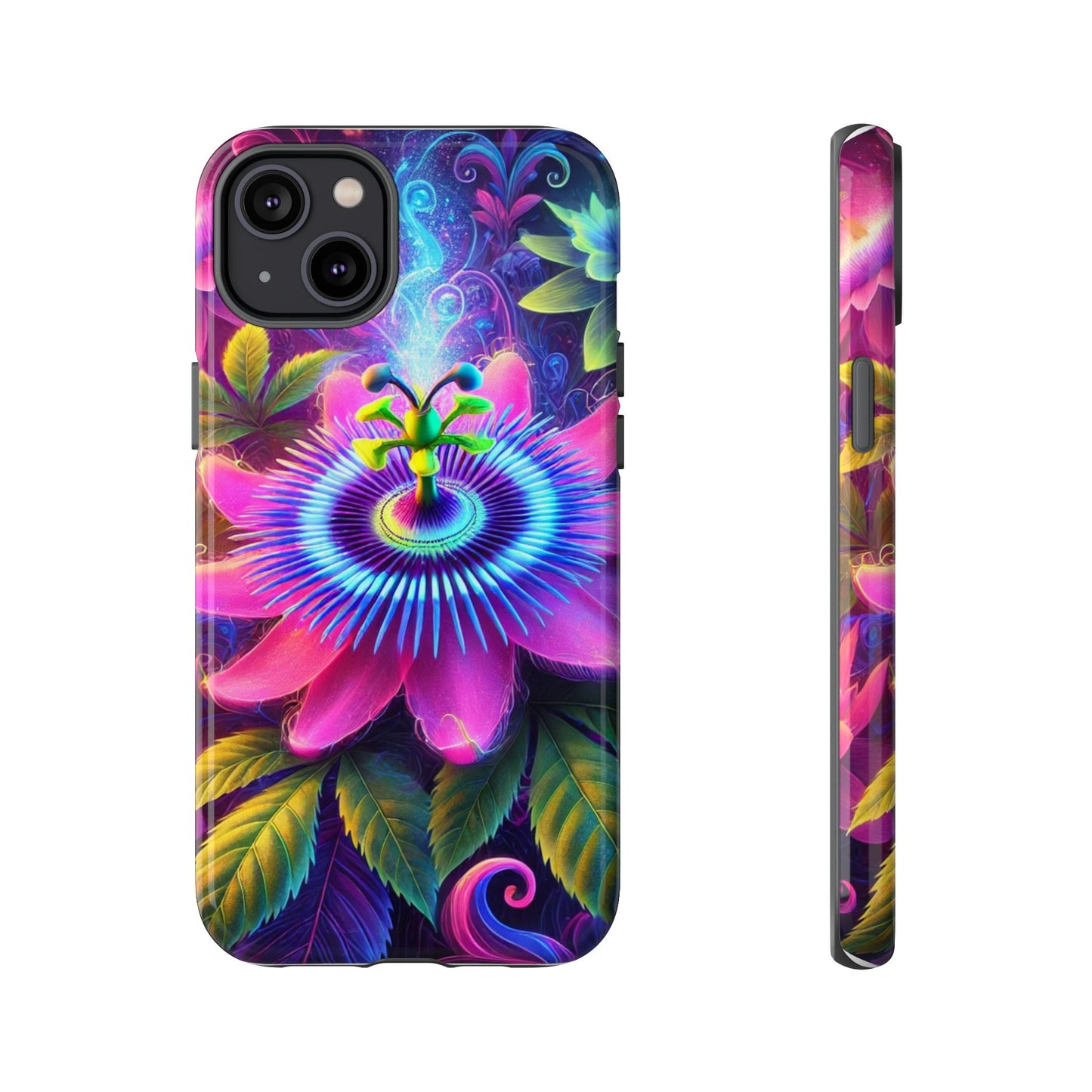 Vibrant Floral Phone Case - Tough Protection for Nature Lovers