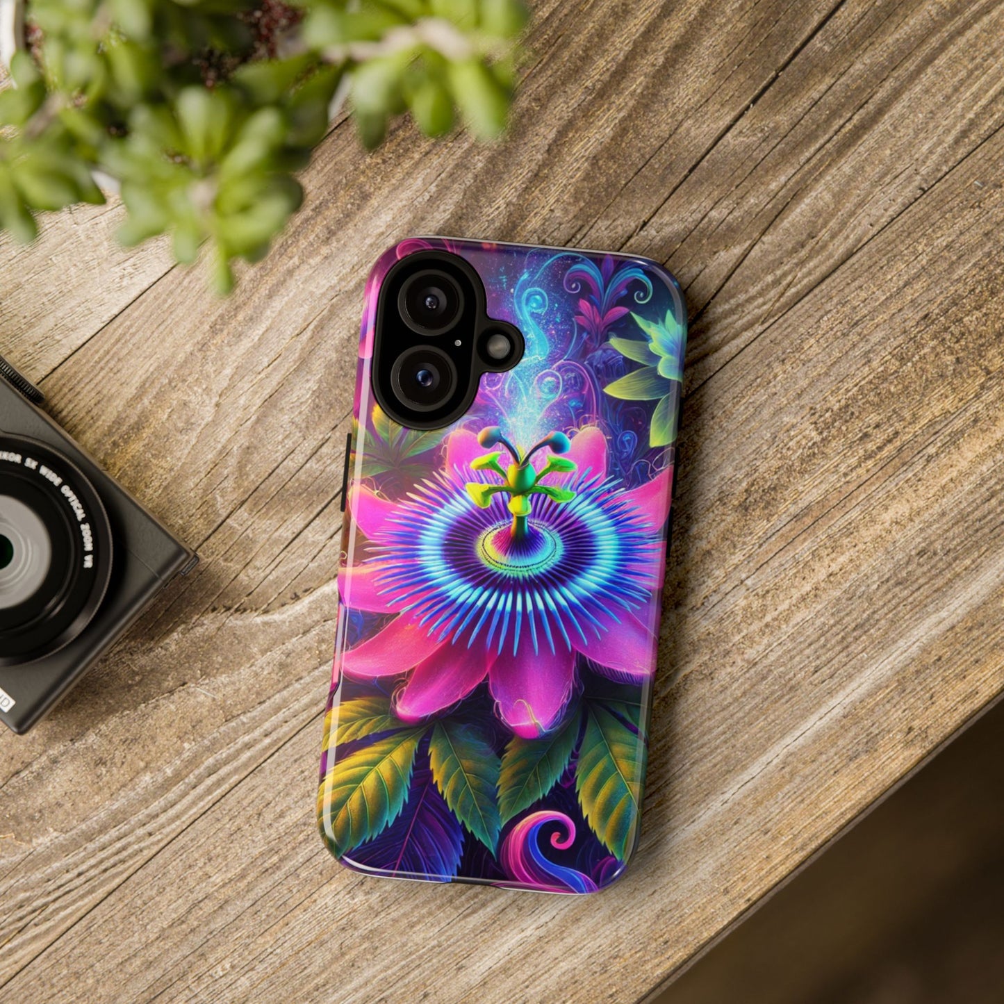 Vibrant Floral Phone Case - Tough Protection for Nature Lovers