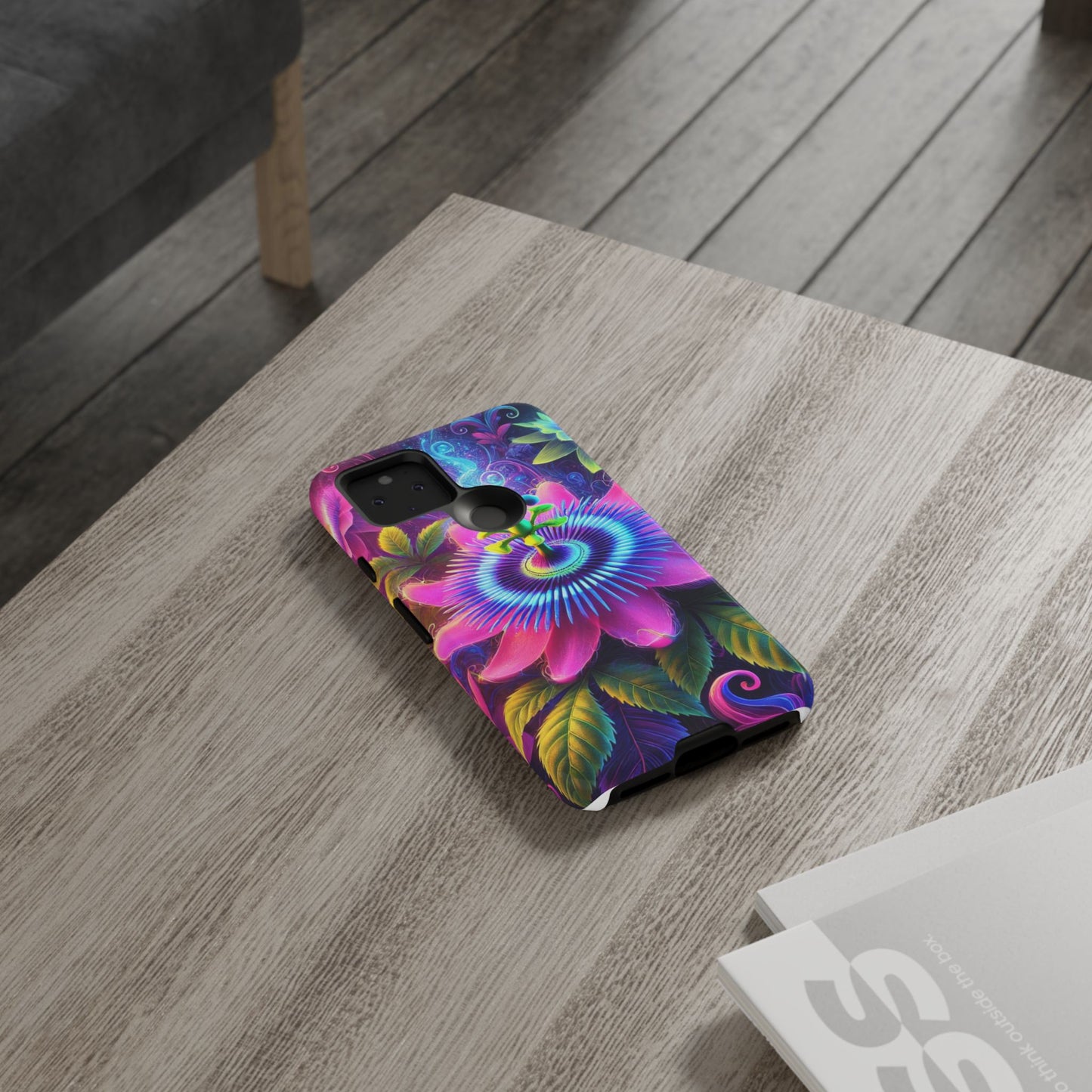 Vibrant Floral Phone Case - Tough Protection for Nature Lovers