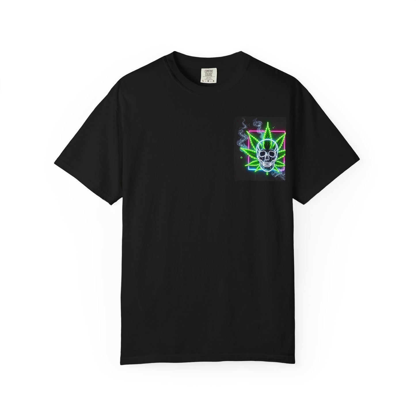 Colorful Psychedelic Cannabis Unisex T-Shirt, Perfect for Festivals, Beach Days, Casual Wear, 420 Celebrations, Gifts for Stoners