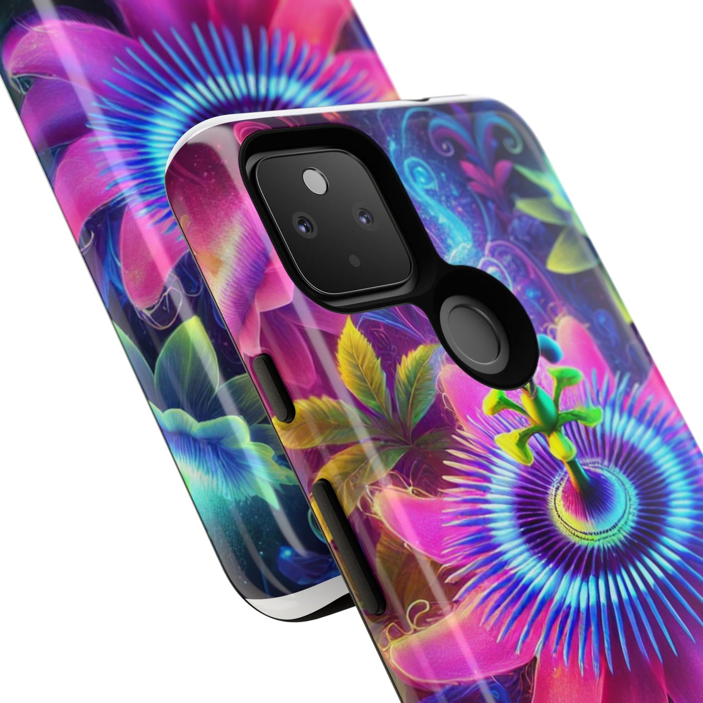 Vibrant Floral Phone Case - Tough Protection for Nature Lovers