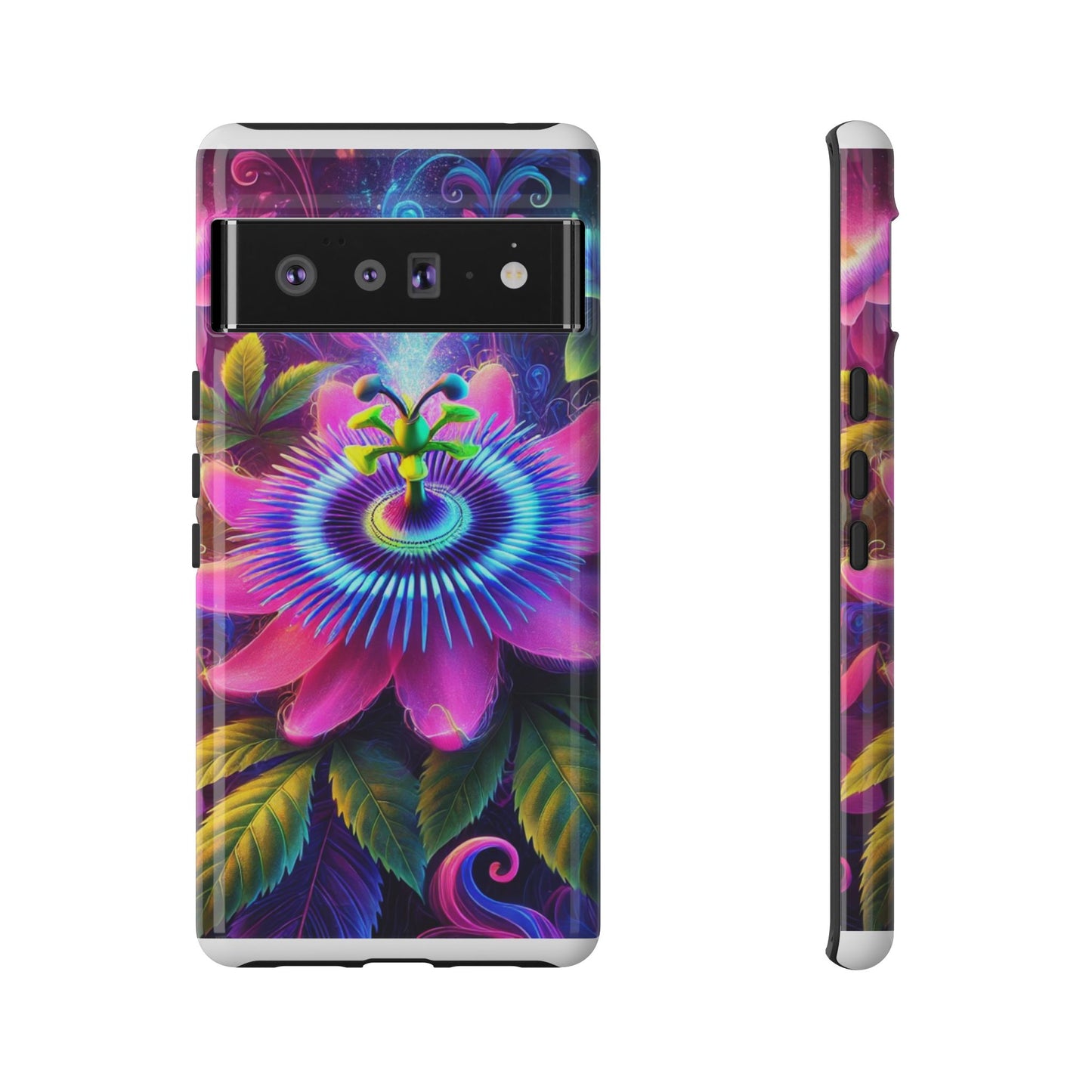 Vibrant Floral Phone Case - Tough Protection for Nature Lovers